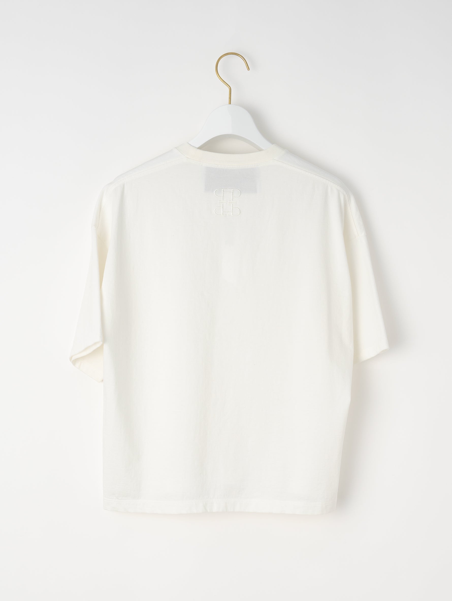 エンブロイダリースクエアTシャツ/TBEA-281