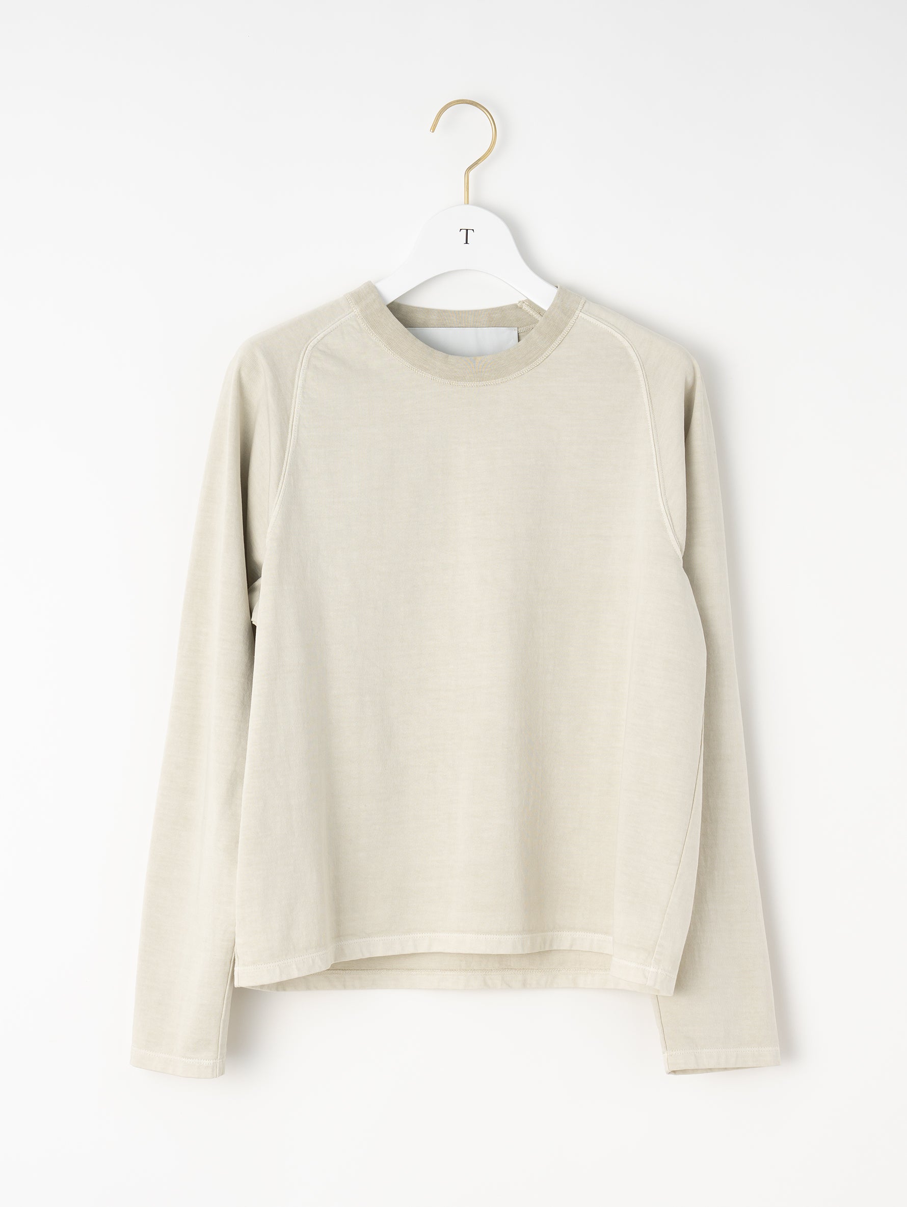 エンブロイダリーロングTシャツ/TBEA-283