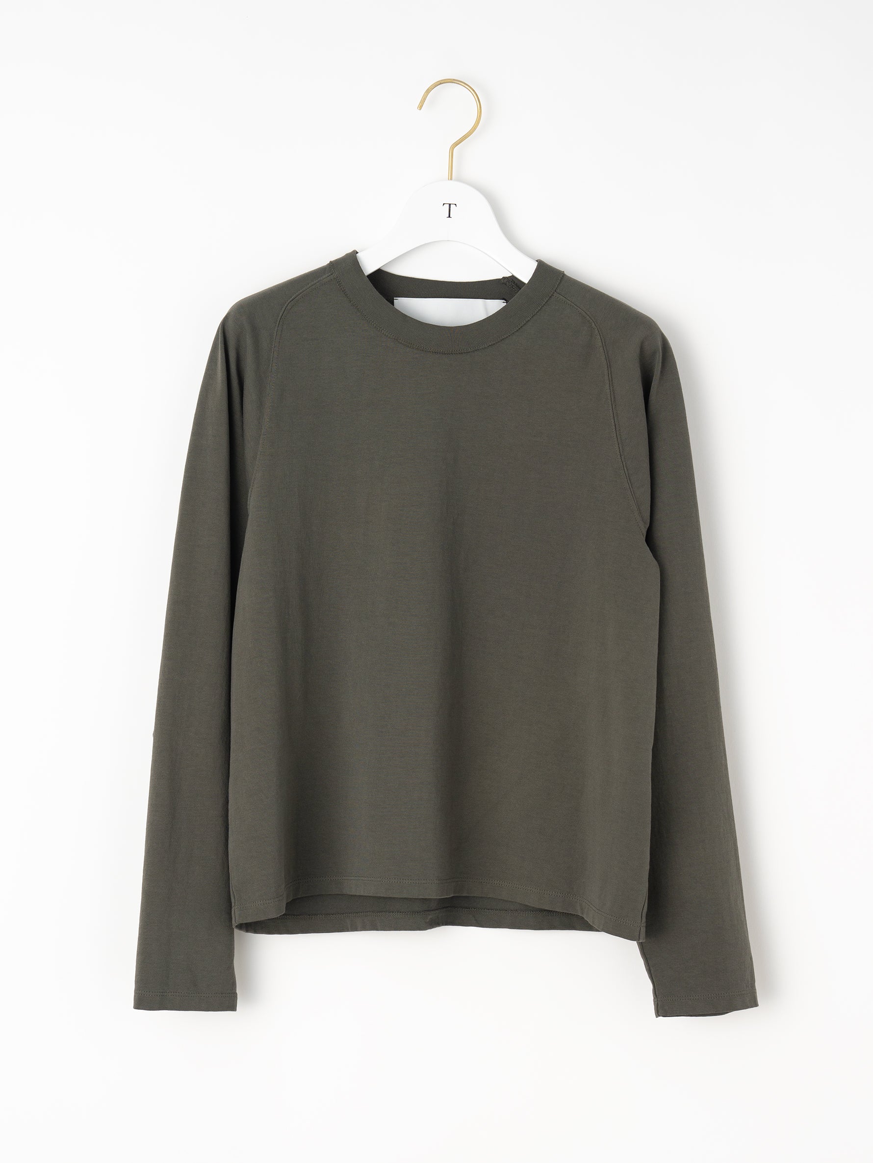 エンブロイダリーロングTシャツ/TBEA-283