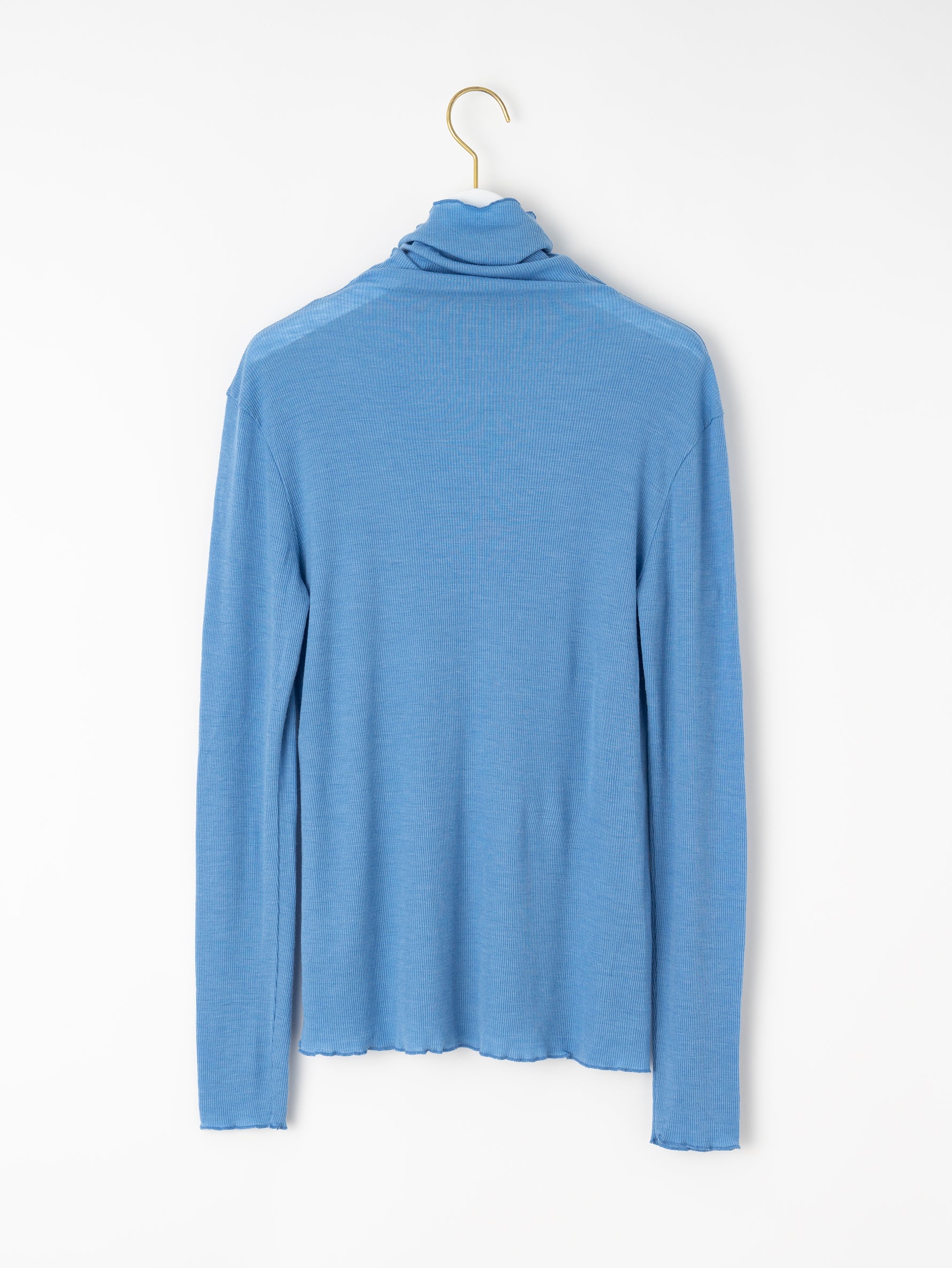 ウールシルクボトルネックプルオーバー/TBEA-293