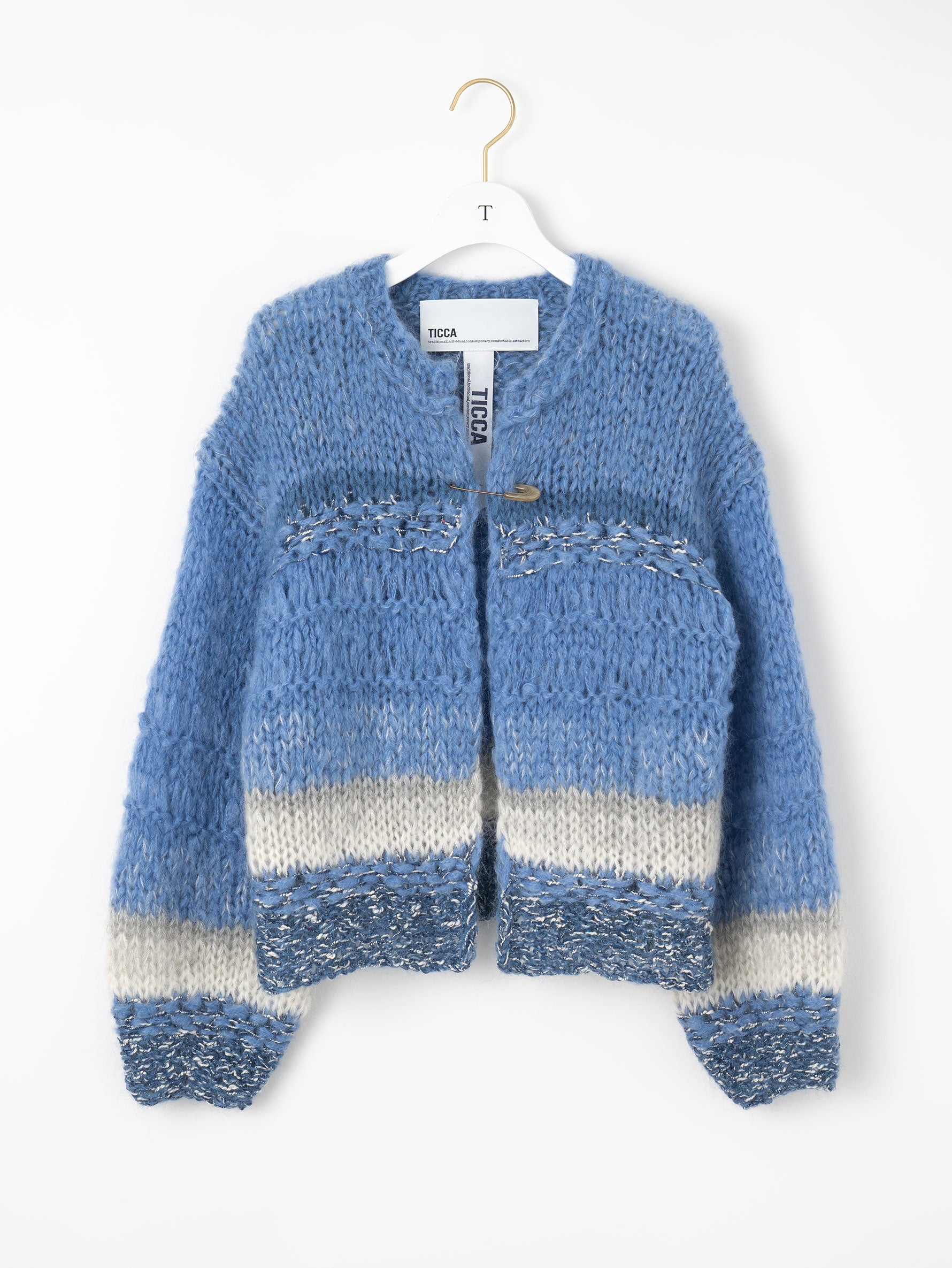 ハンドニットカーディガン/TBEA-512