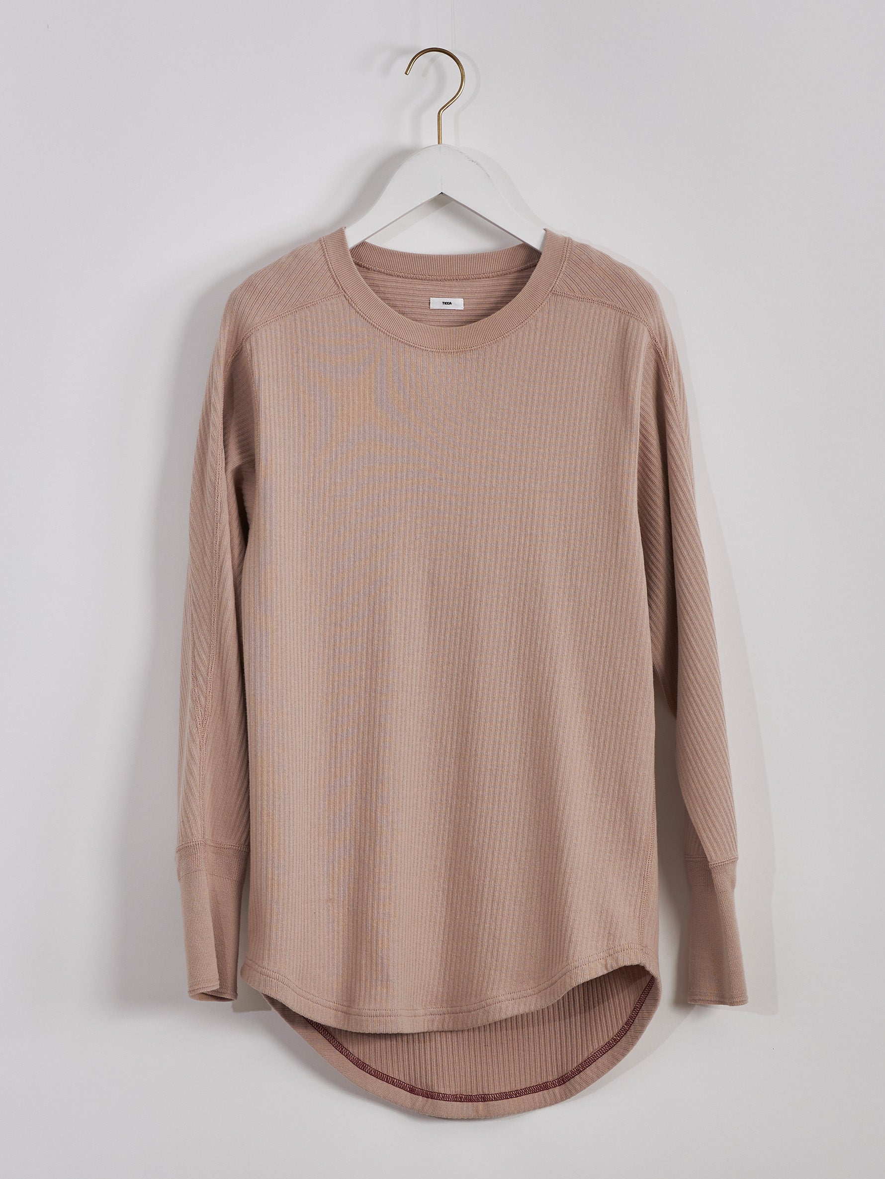クルーネックロングTシャツ/TBKA-301