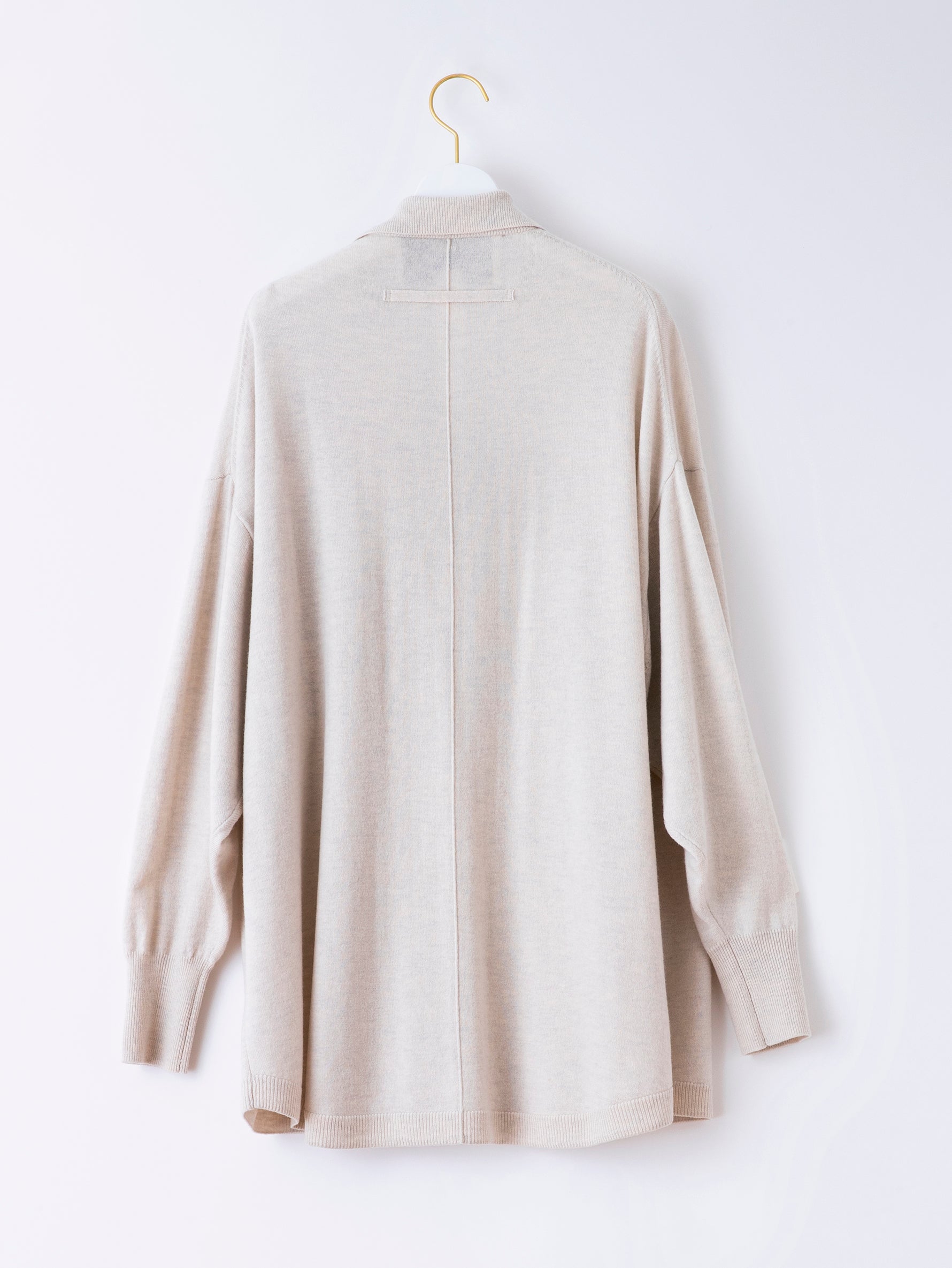 ニットシャツブルゾン/TBBA-242