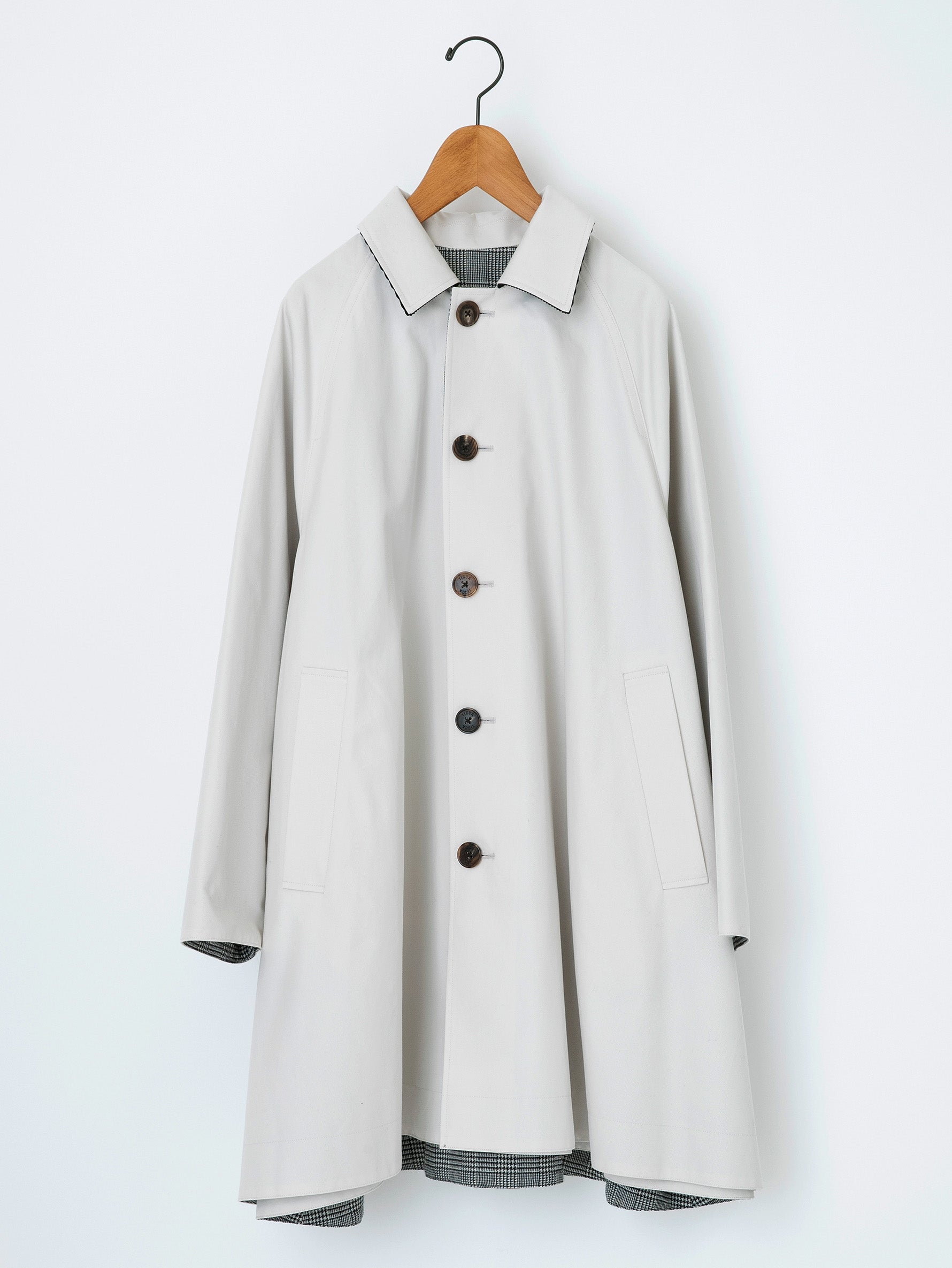 別注リバーシブルステンカラーショートコート/TBBA-004