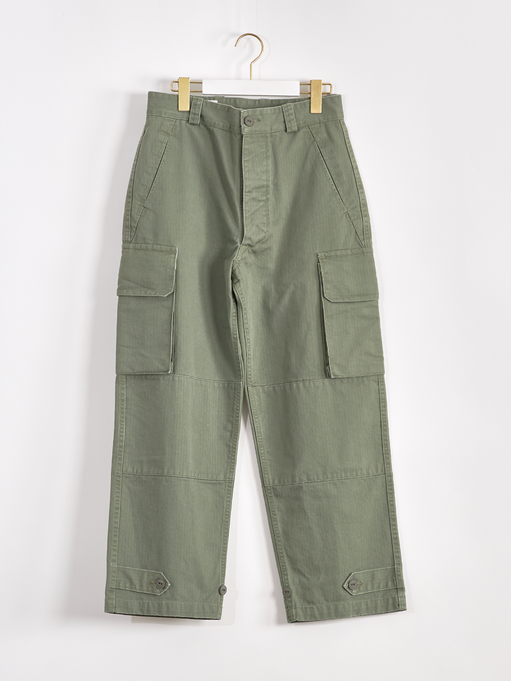 2024SS TICCA カーキカーゴパンツ カーゴパンツ(フランス軍)/TAHA-310-01