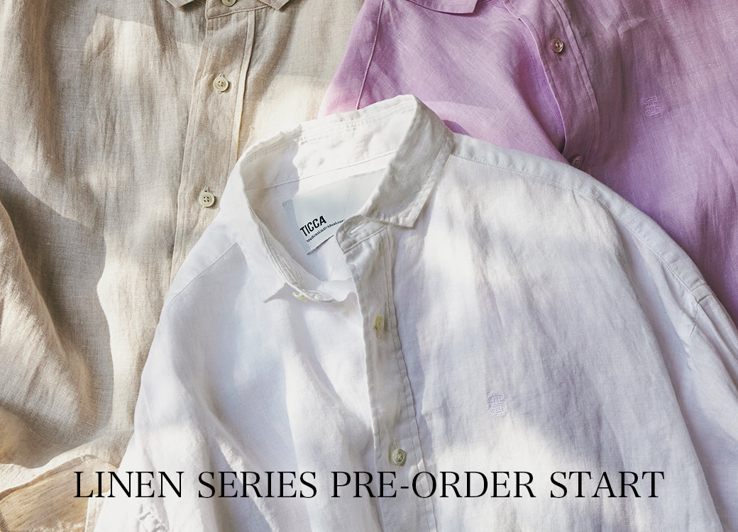 LINEN SERIES PRE-ORDER START!
