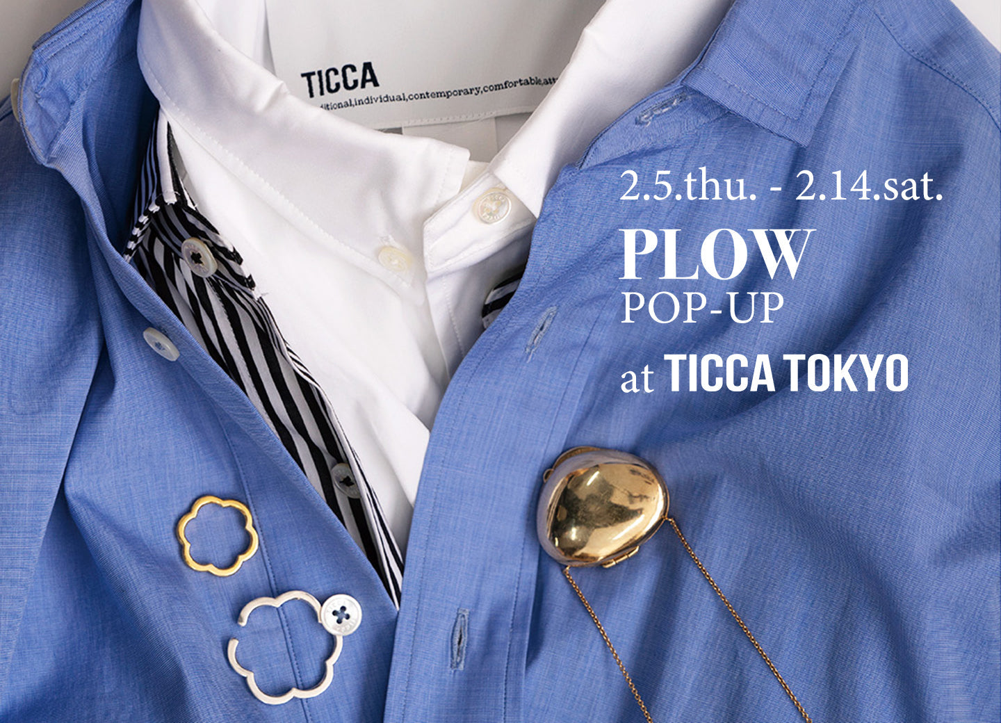 TICCA TOKYO × PLOW POP-UP