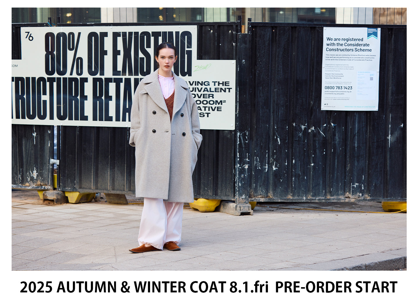 2025AW COAT PRE-ORDER【ノベルティプレゼント】