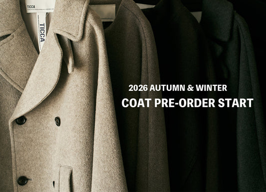 26AW OUTER PRE-ORDER START