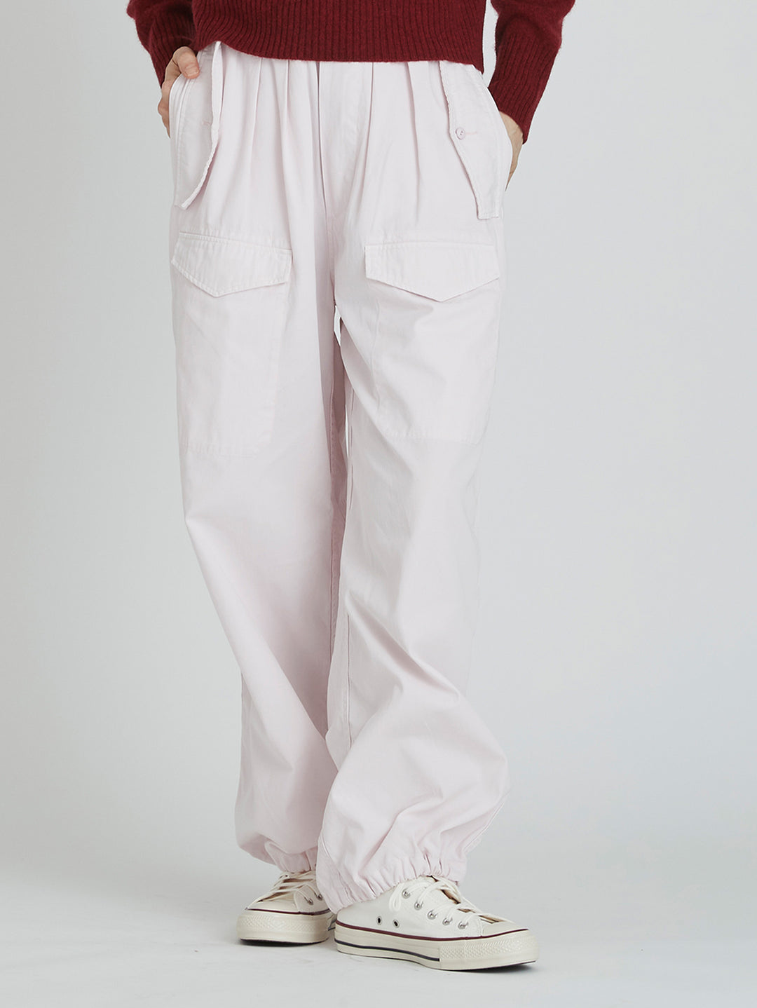 TICCA カーゴパンツ ホワイト 人気