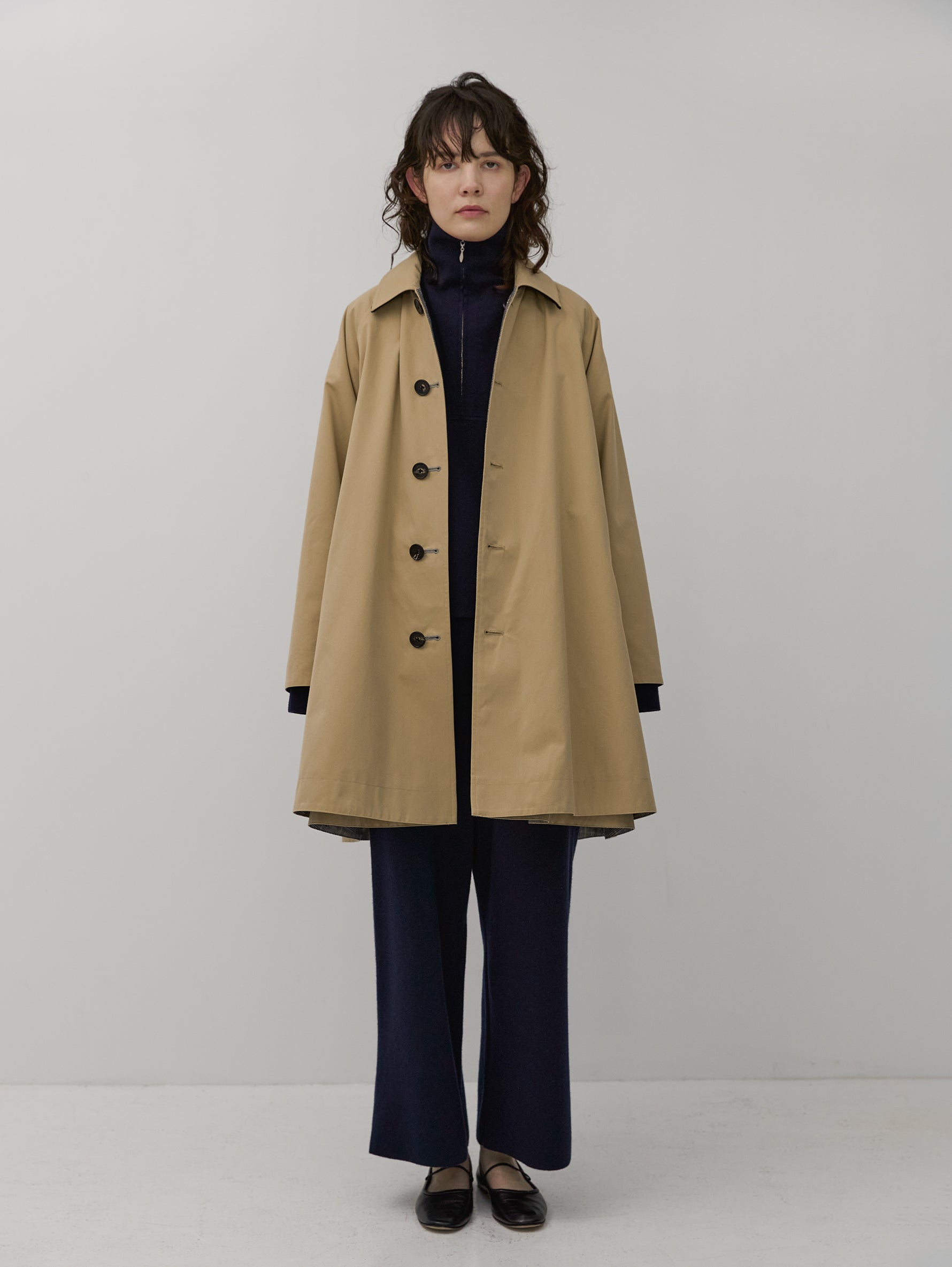 TICCA | リバーシブルステンカラーショートコート WOMEN