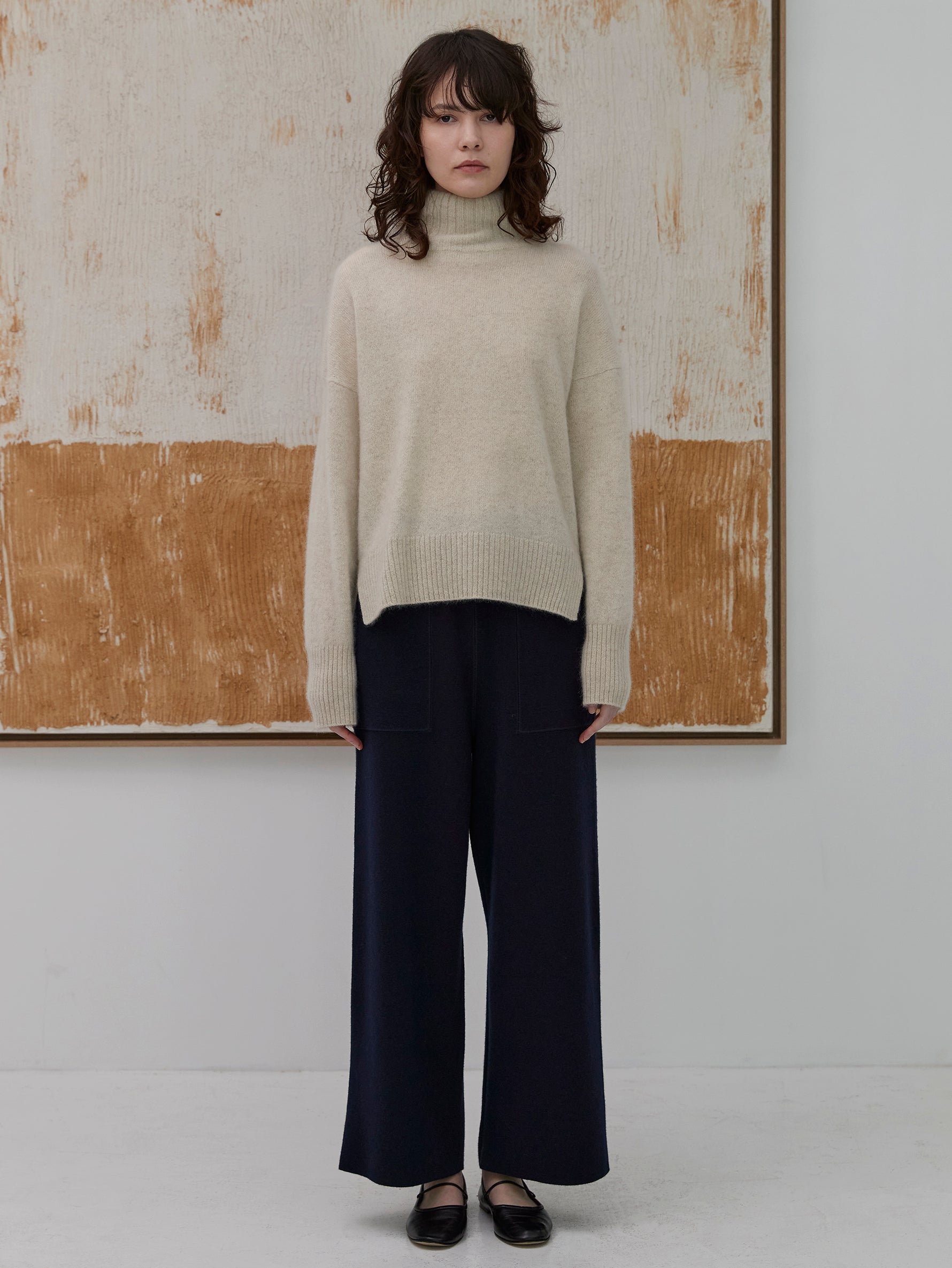 【お値下げ中✨】TICCA ヤクタートルネックプルオーバー ハイネックニット TICCA（ティッカ） レディース ニット ヤク タートルネック プル