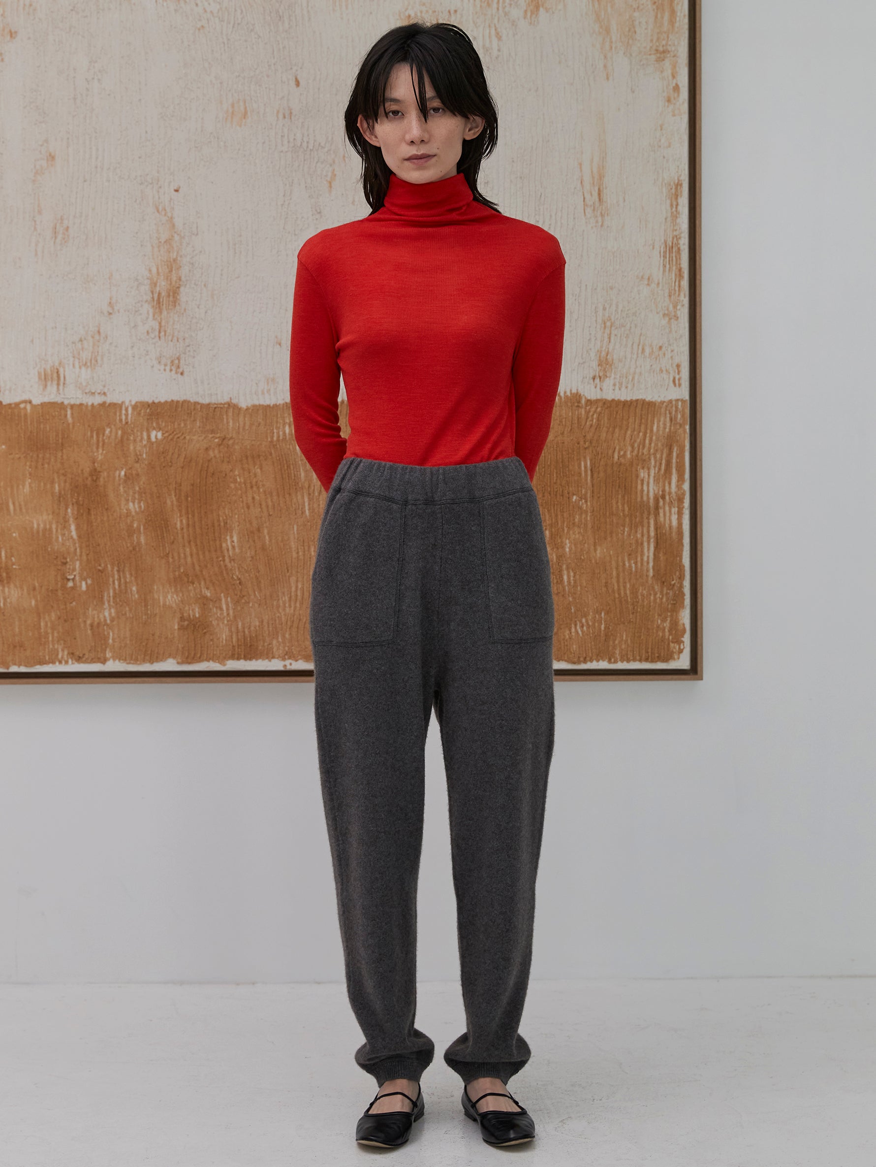 ヤクニットパンツ/TBDA-405