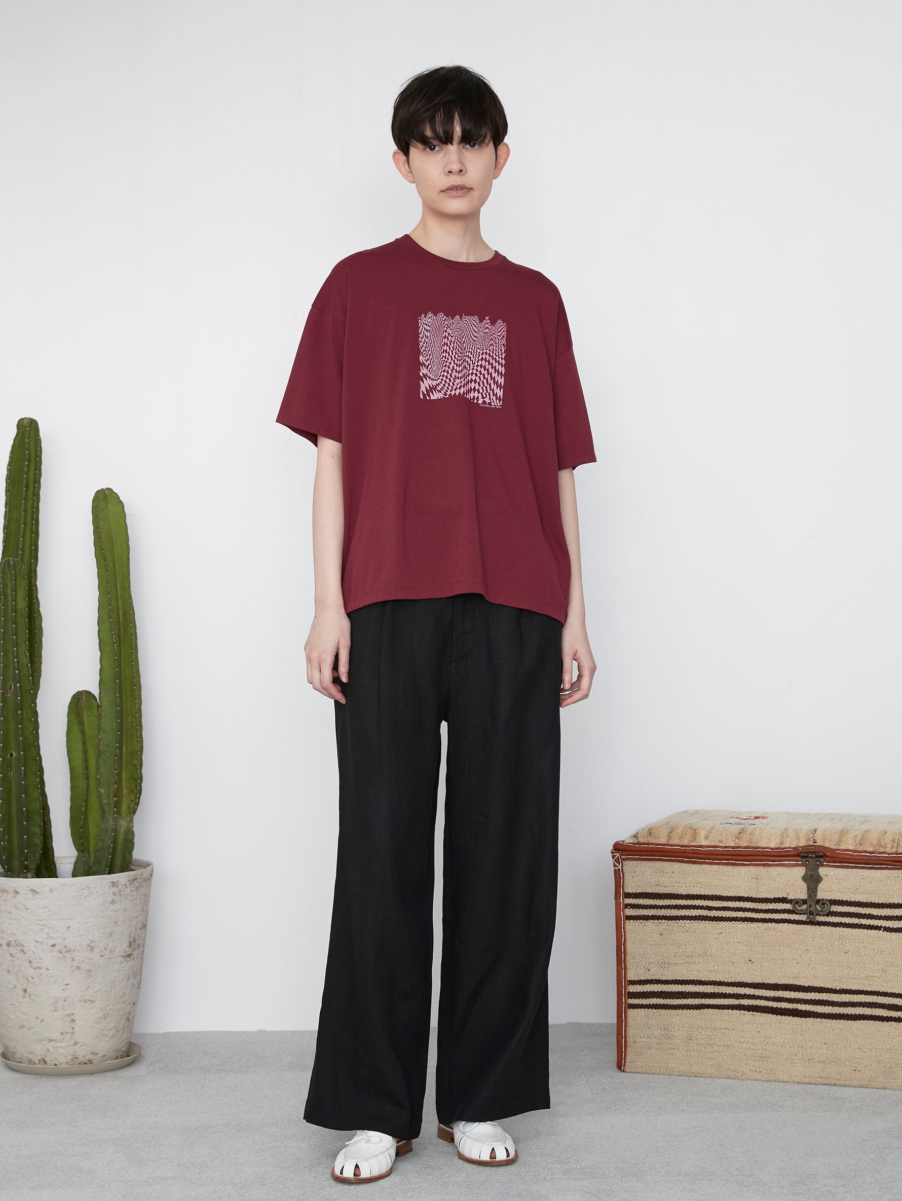 checkered flagTシャツ/TBES-472