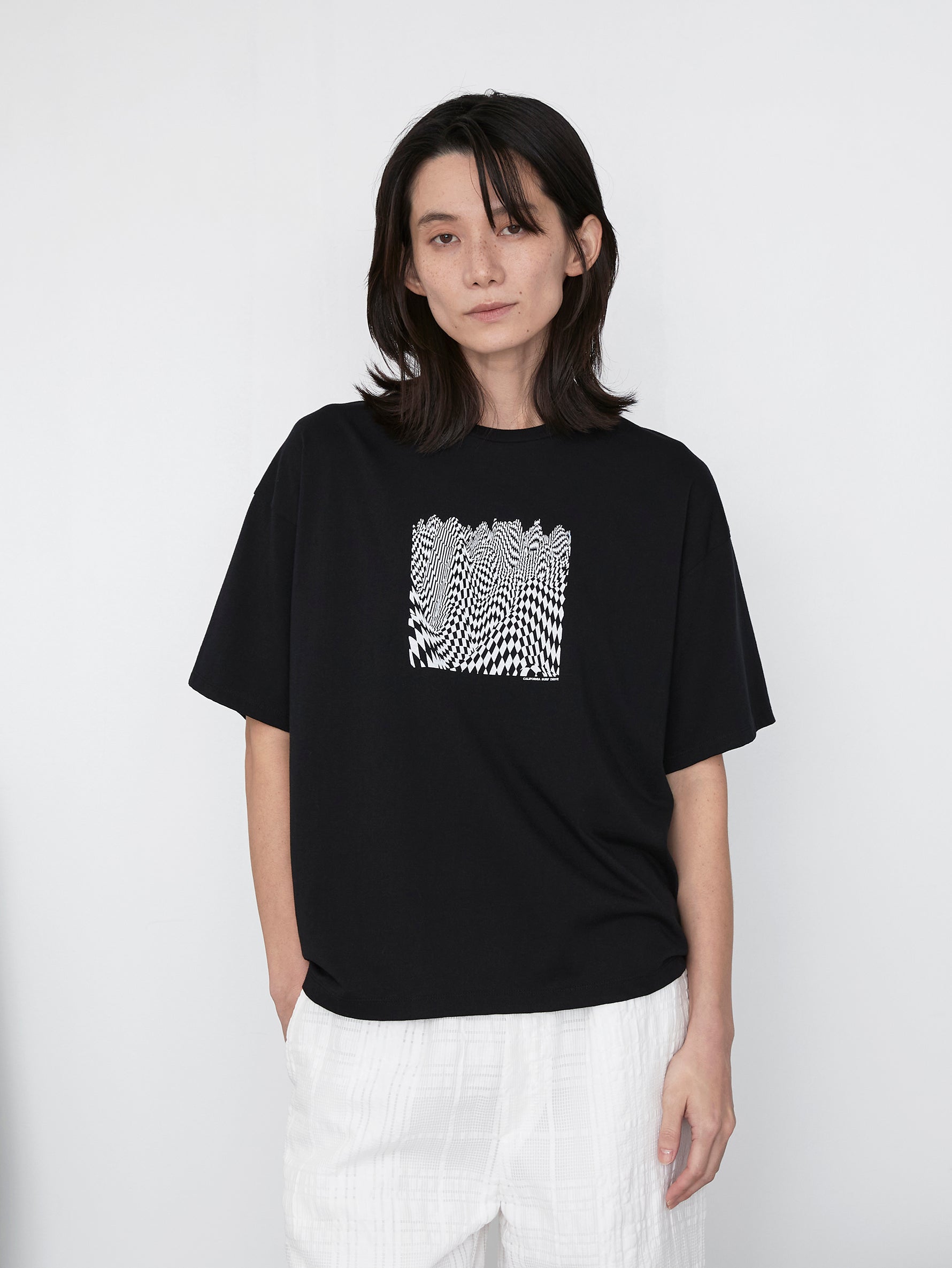 checkered flagTシャツ/TBES-472