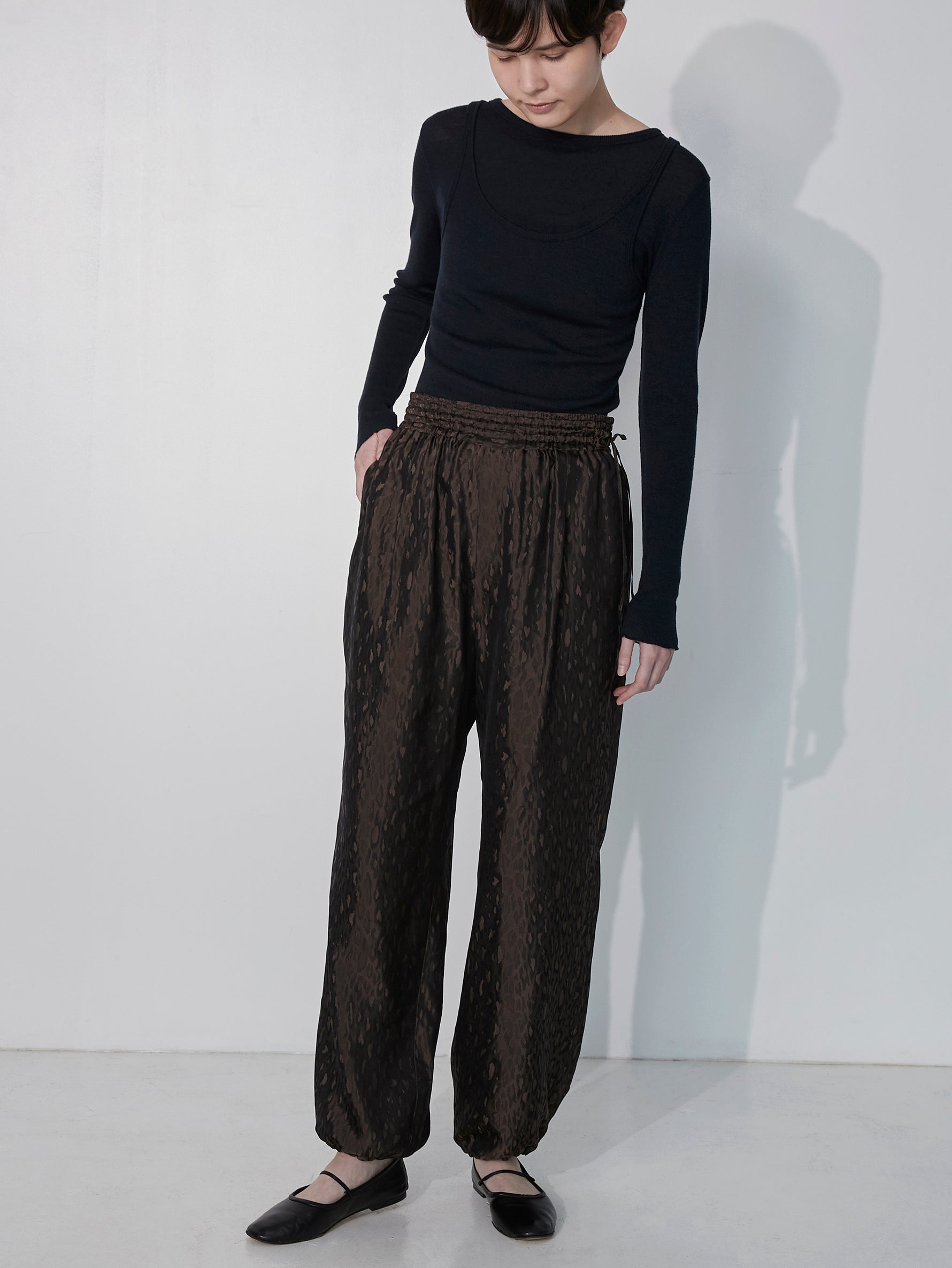 【jung着用】karacter レオパード柄パンツ サイズ02 セール】レオパード柄パンツ（その他パンツ）｜FUNdaysion