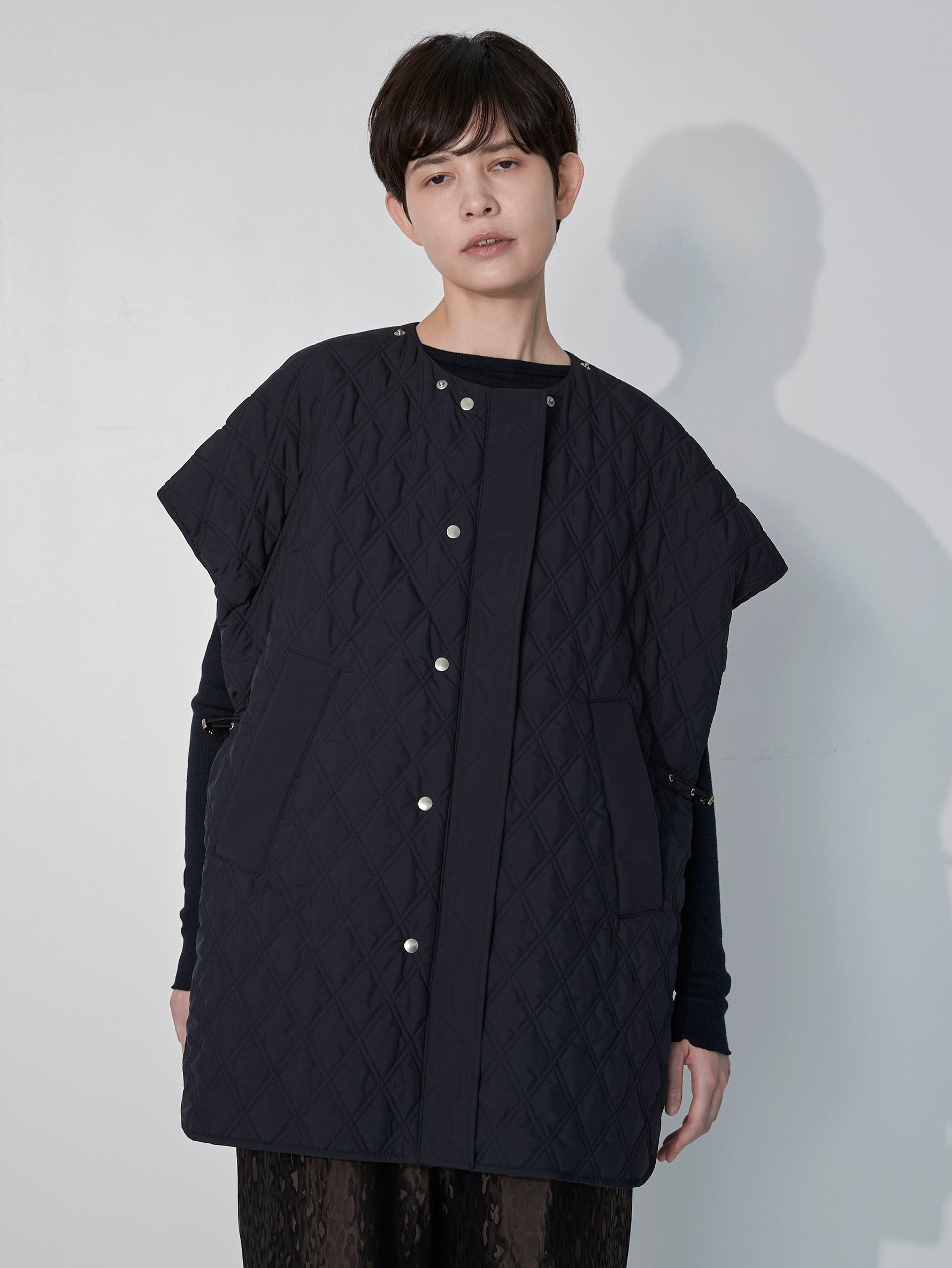 HYKE ハイク　キルティング ポンチョ 美品　1 HYKE ハイク キルティング ポンチョ 美品 1 2025年最新】Yahoo