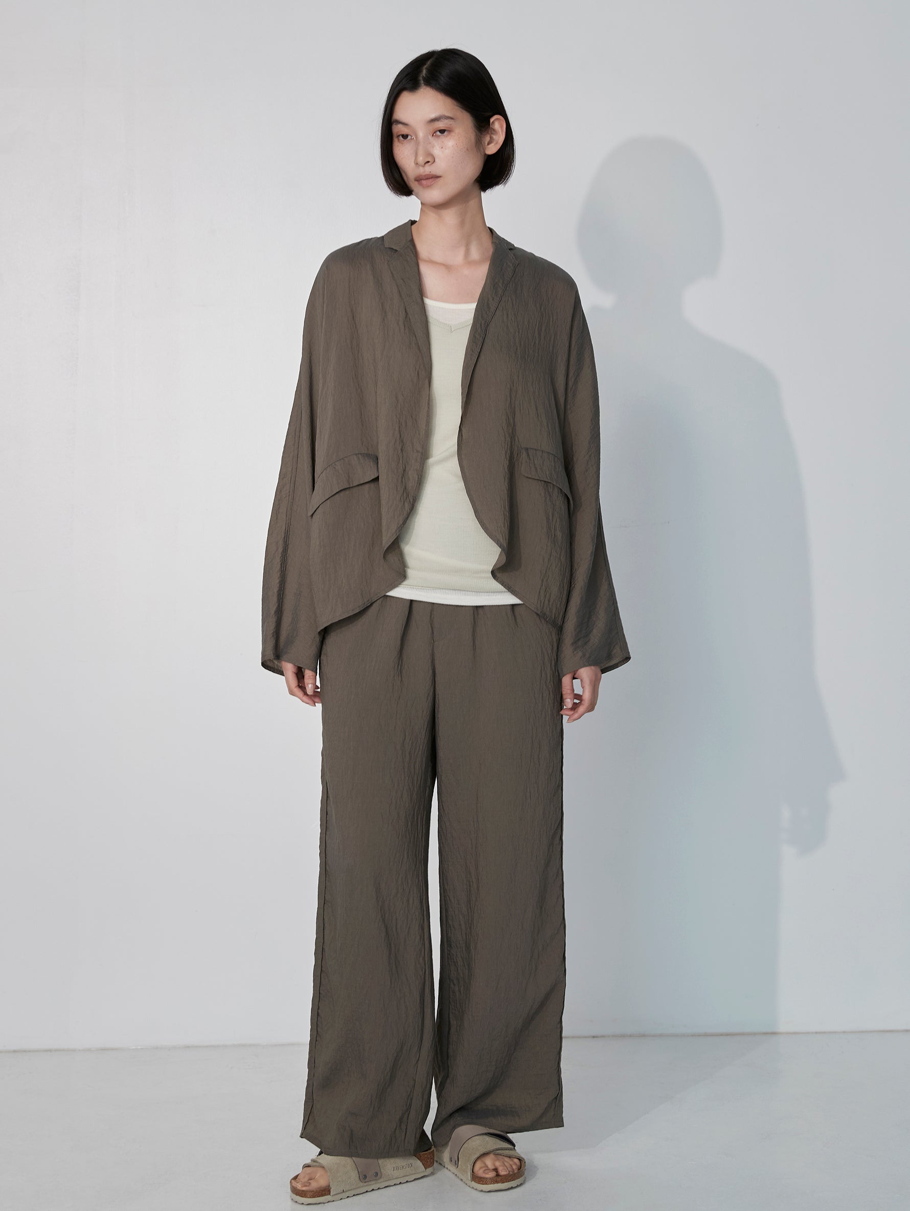TICCA完売カラーセルロースシルクジャケットTBEA-122¥29,700 セルロースシルクジャケット/TBEA-122