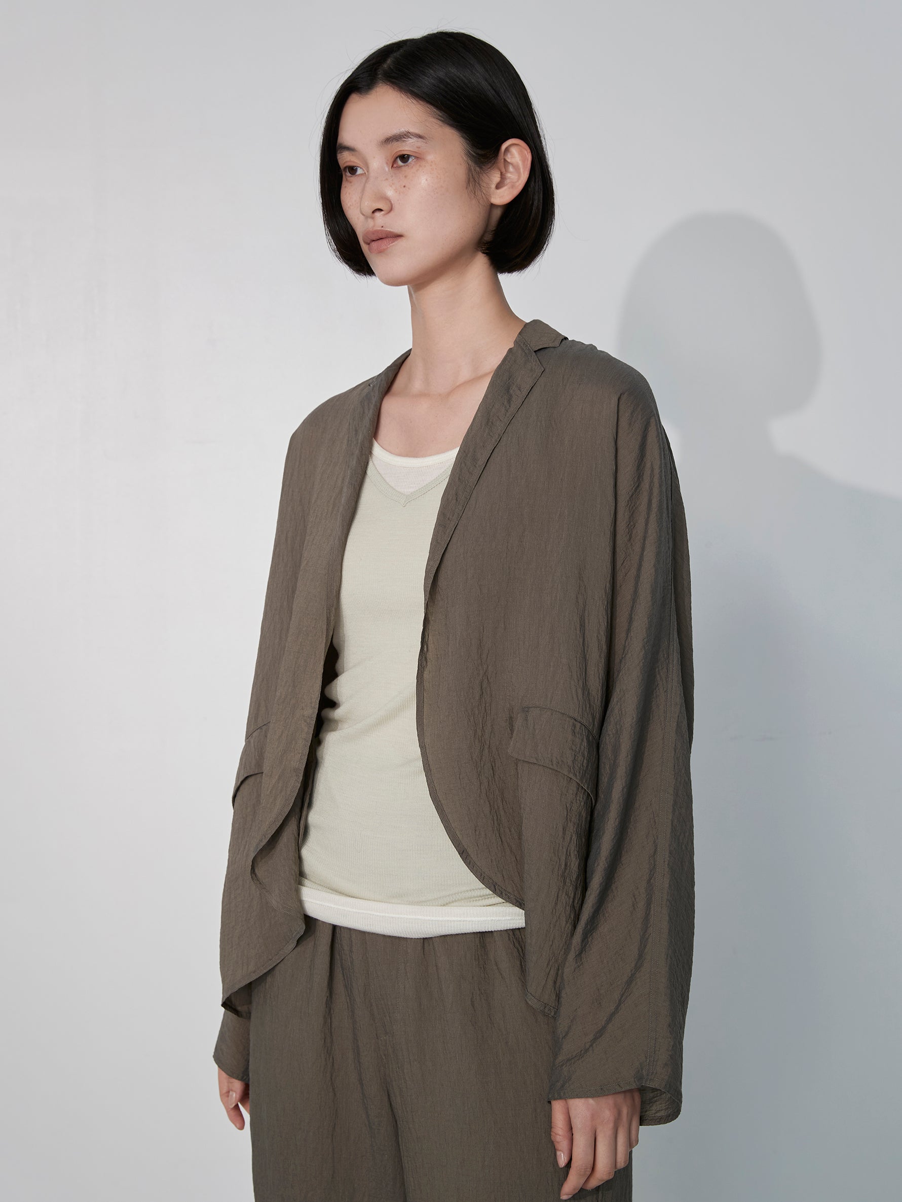 セルロースシルクジャケット/TBEA-122