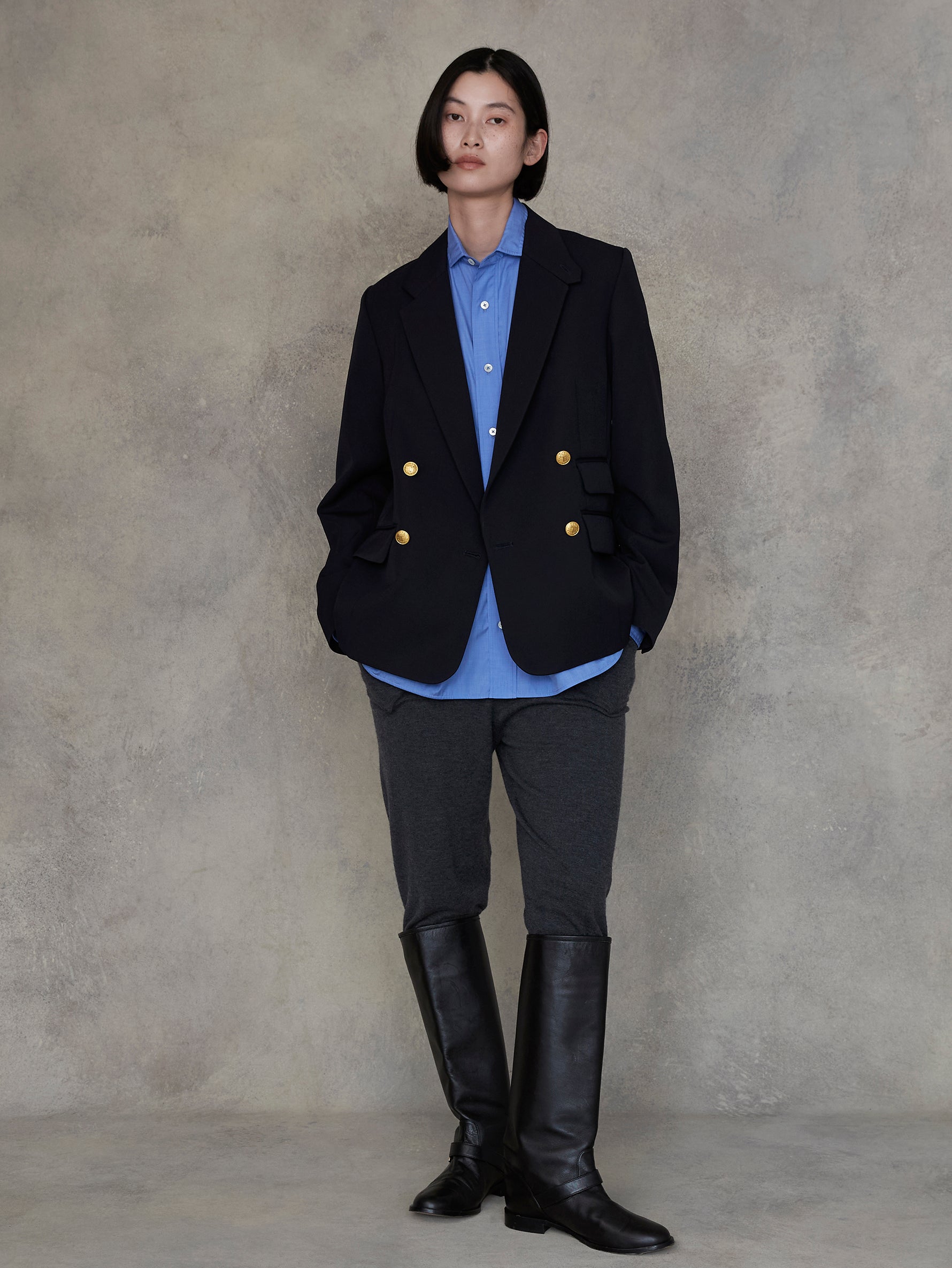 TICCA　ジョッパーズニットパンツ ブラウン TICCA ニットレギンス ティッカ ジョッパーズパンツ リブ