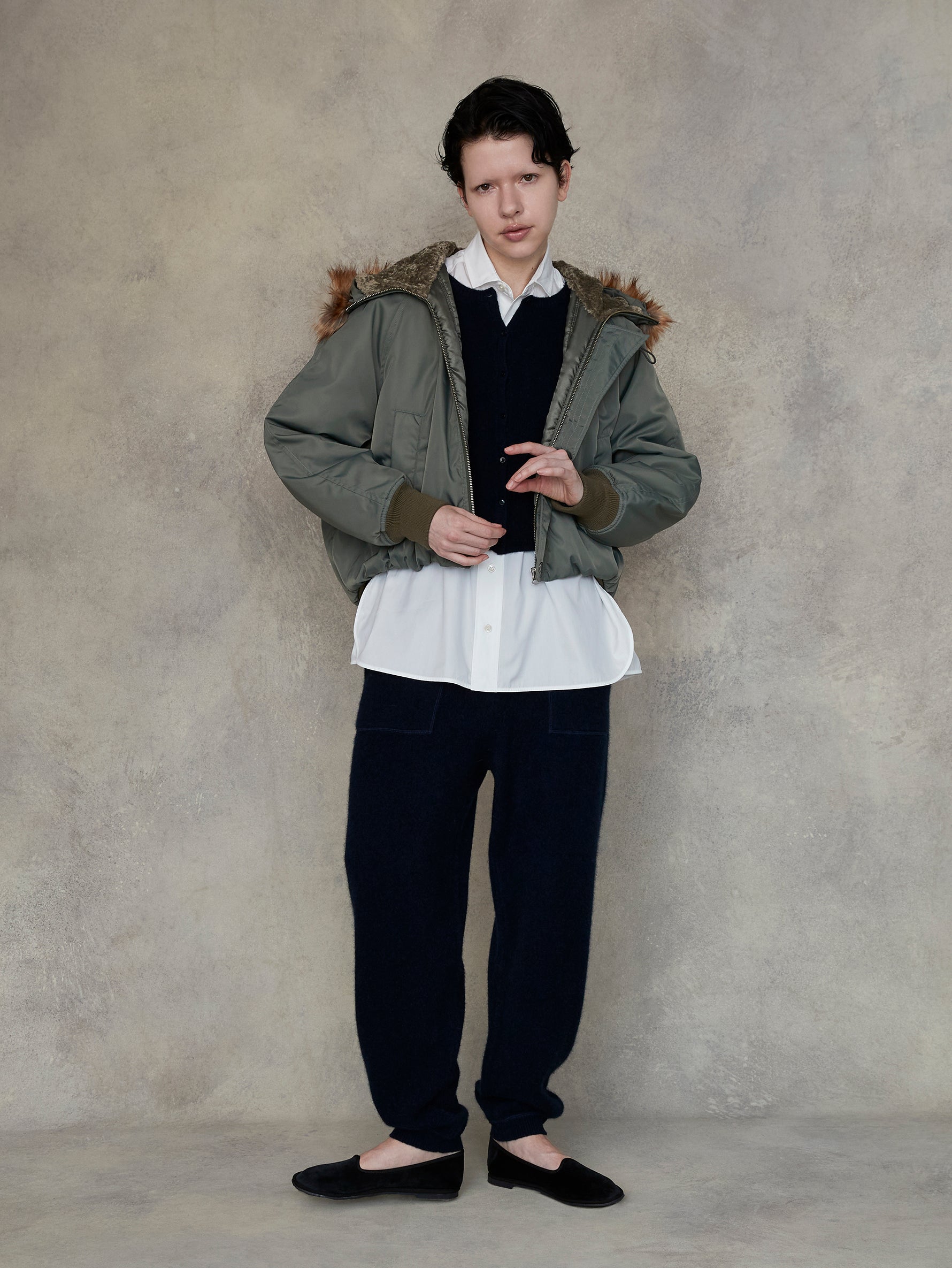 ヤククルーカーディガン/TBEA-503