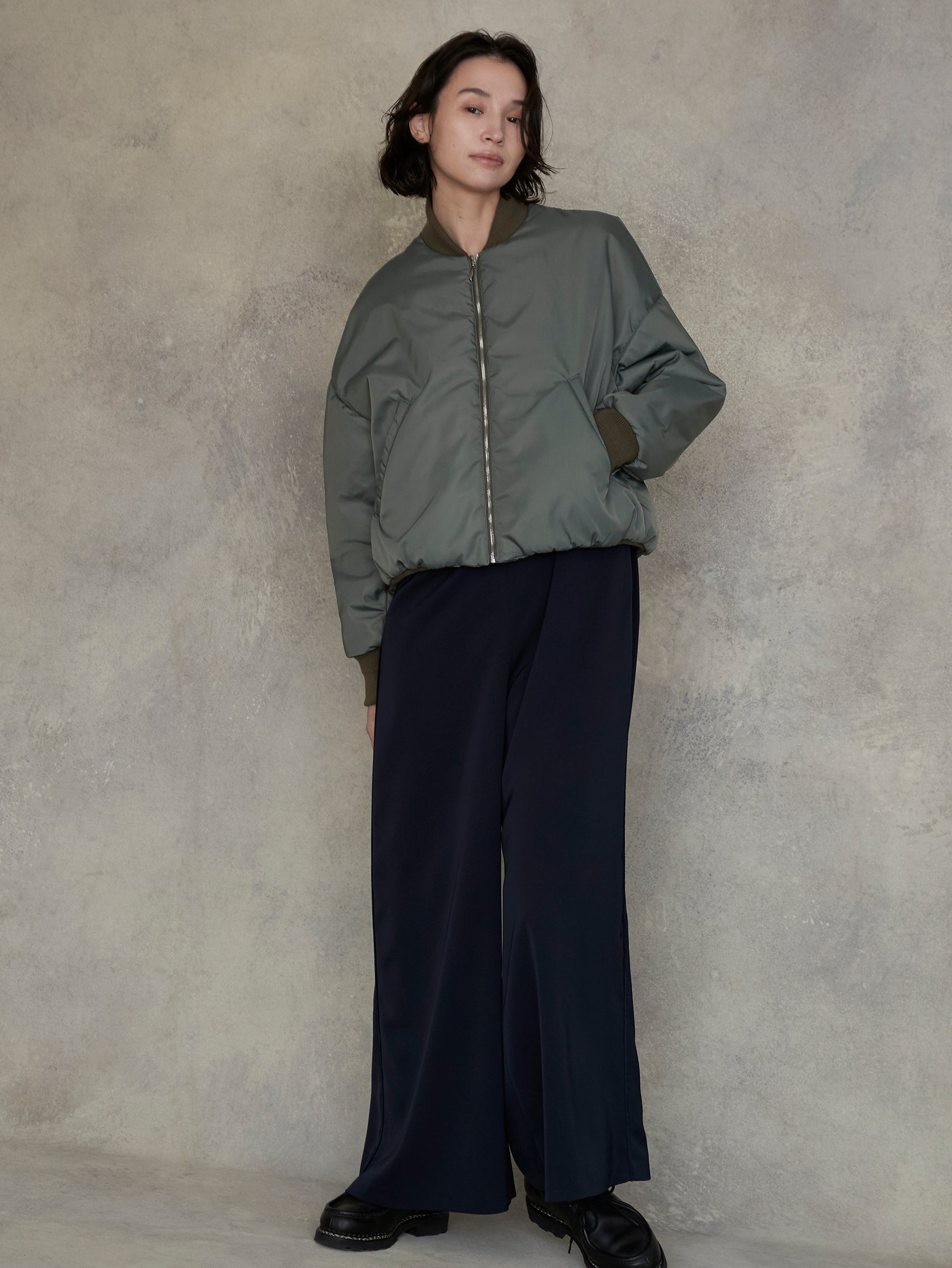24AW【TICCA】ショートMA-1 ショートMA-1/TBEA-051