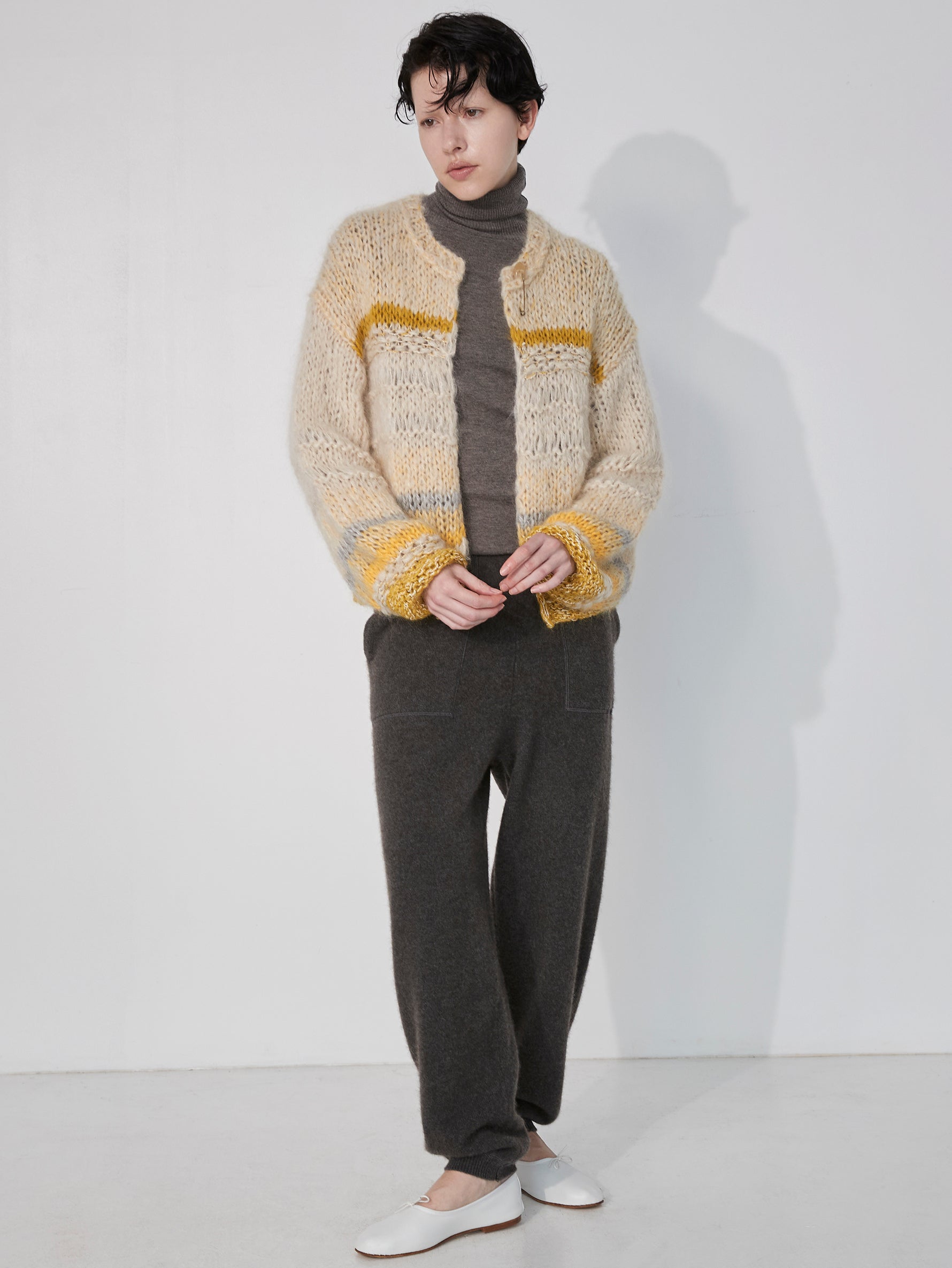 ハンドニットカーディガン/TBEA-512