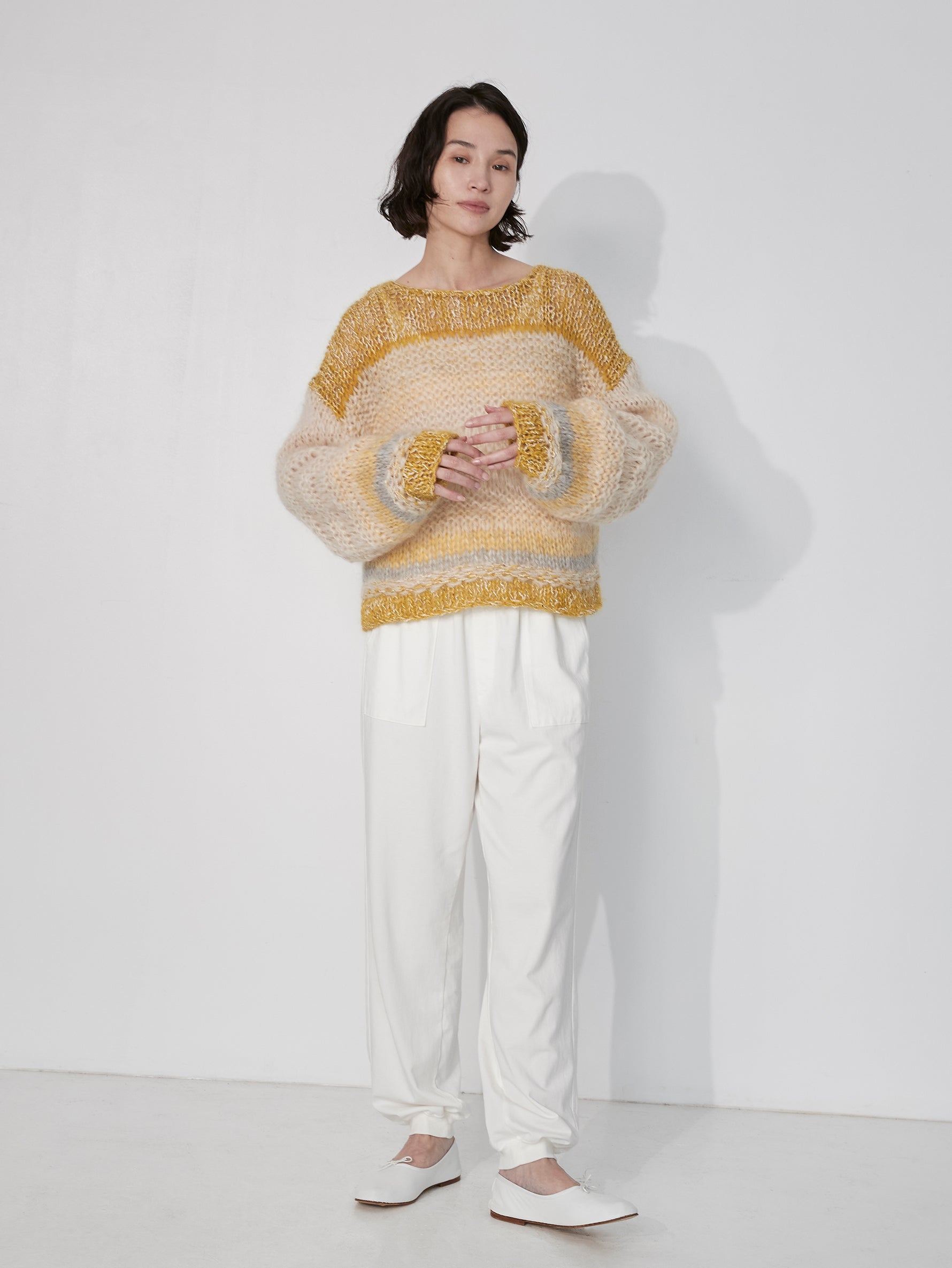 ハンドニットプルオーバー/TBEA-511