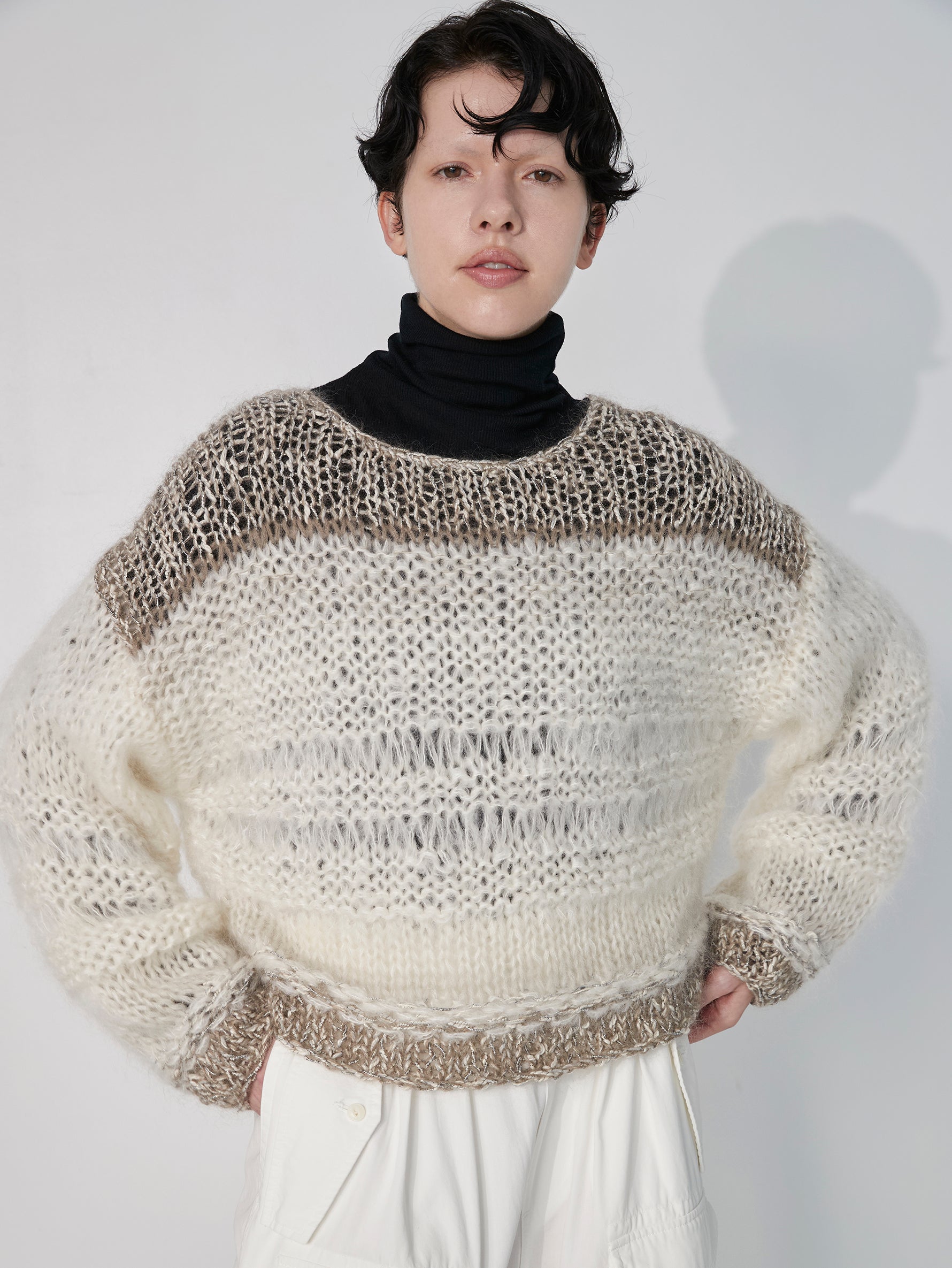 ハンドニットプルオーバー/TBEA-511