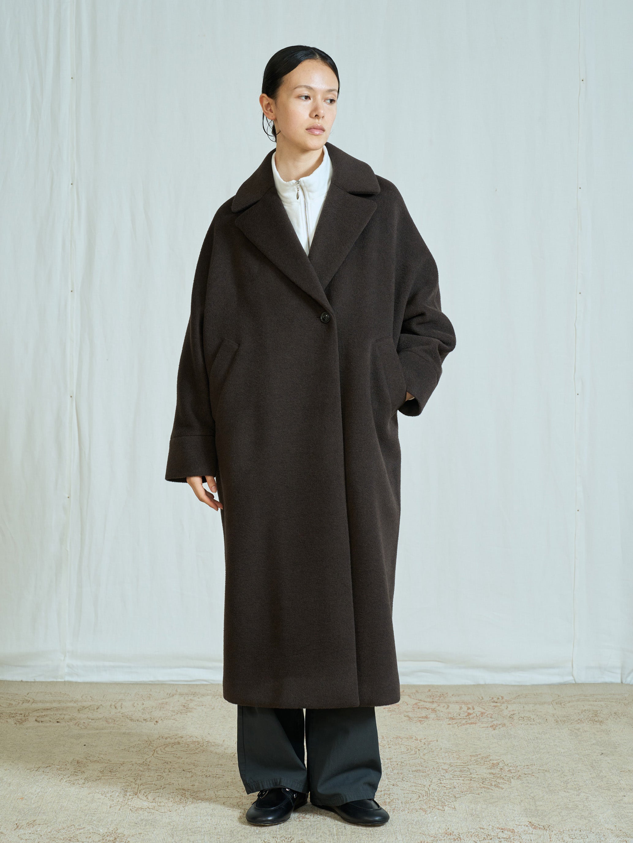 【予約商品】ロングテントコート TBFA-205