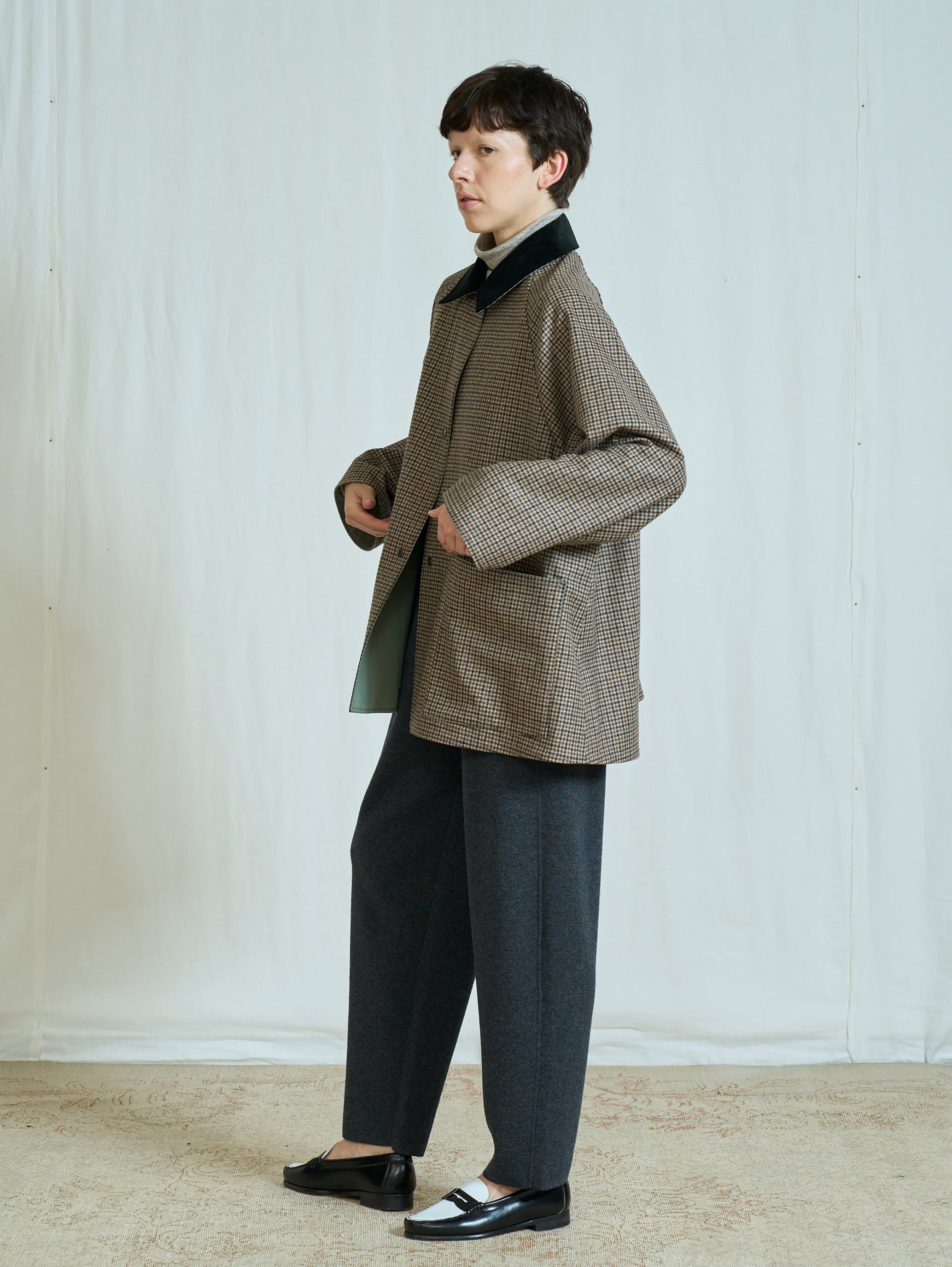 【予約商品】リバーシブルショートコート TBFA-031