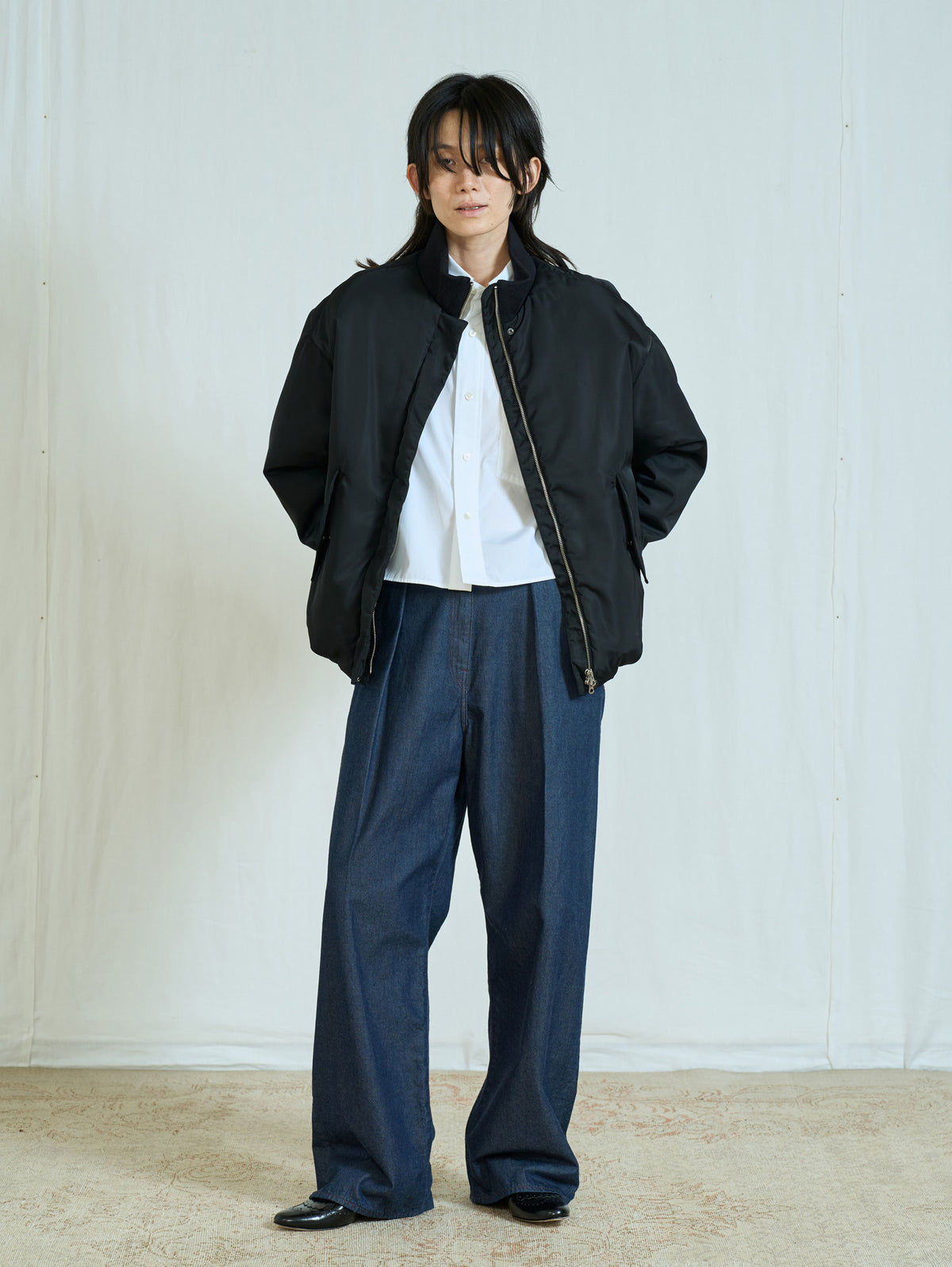 【予約商品】スタンドネックブルゾン TBFA-014