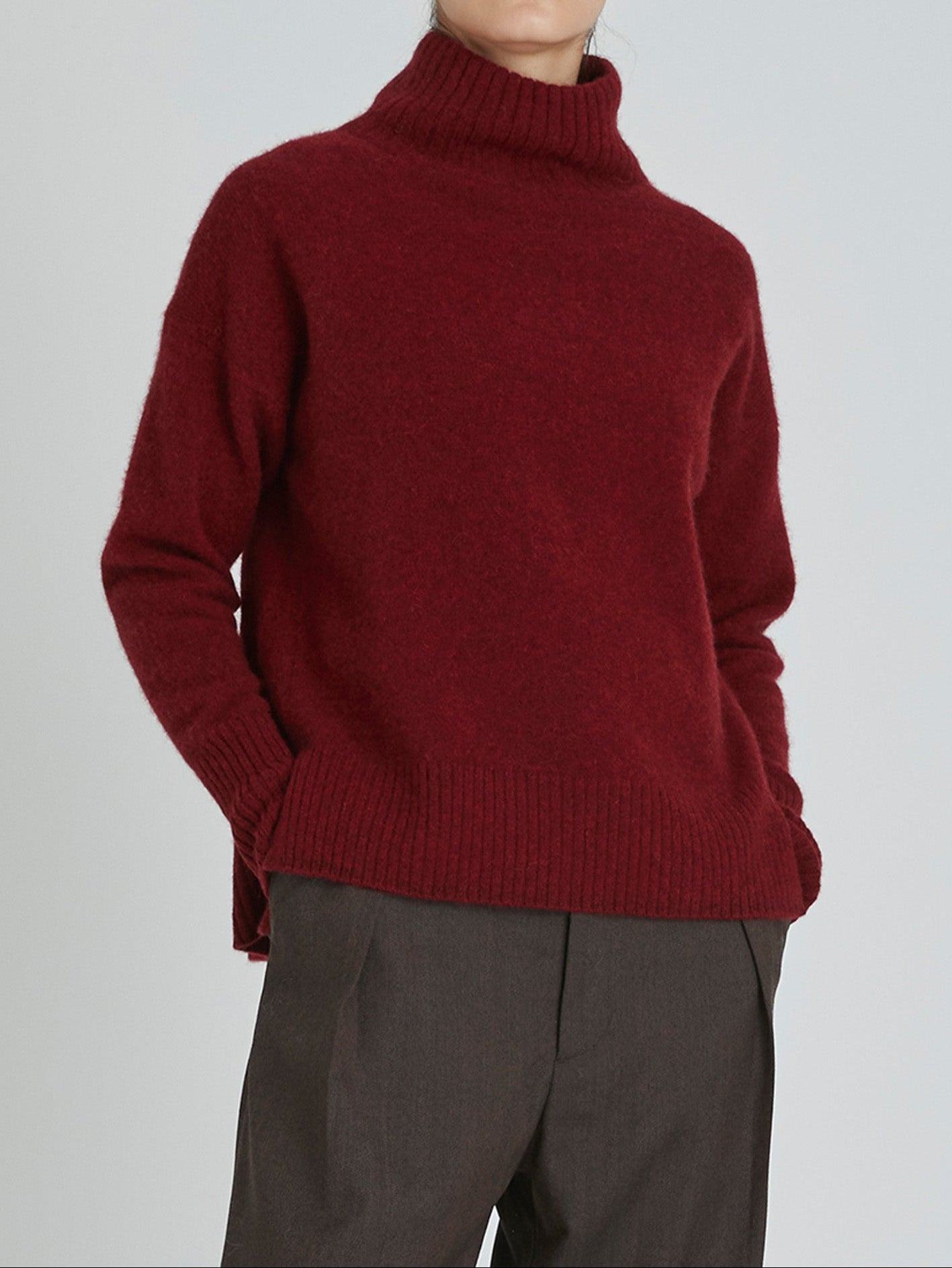 ヤクタートルネックプルオーバー/TBCA-402