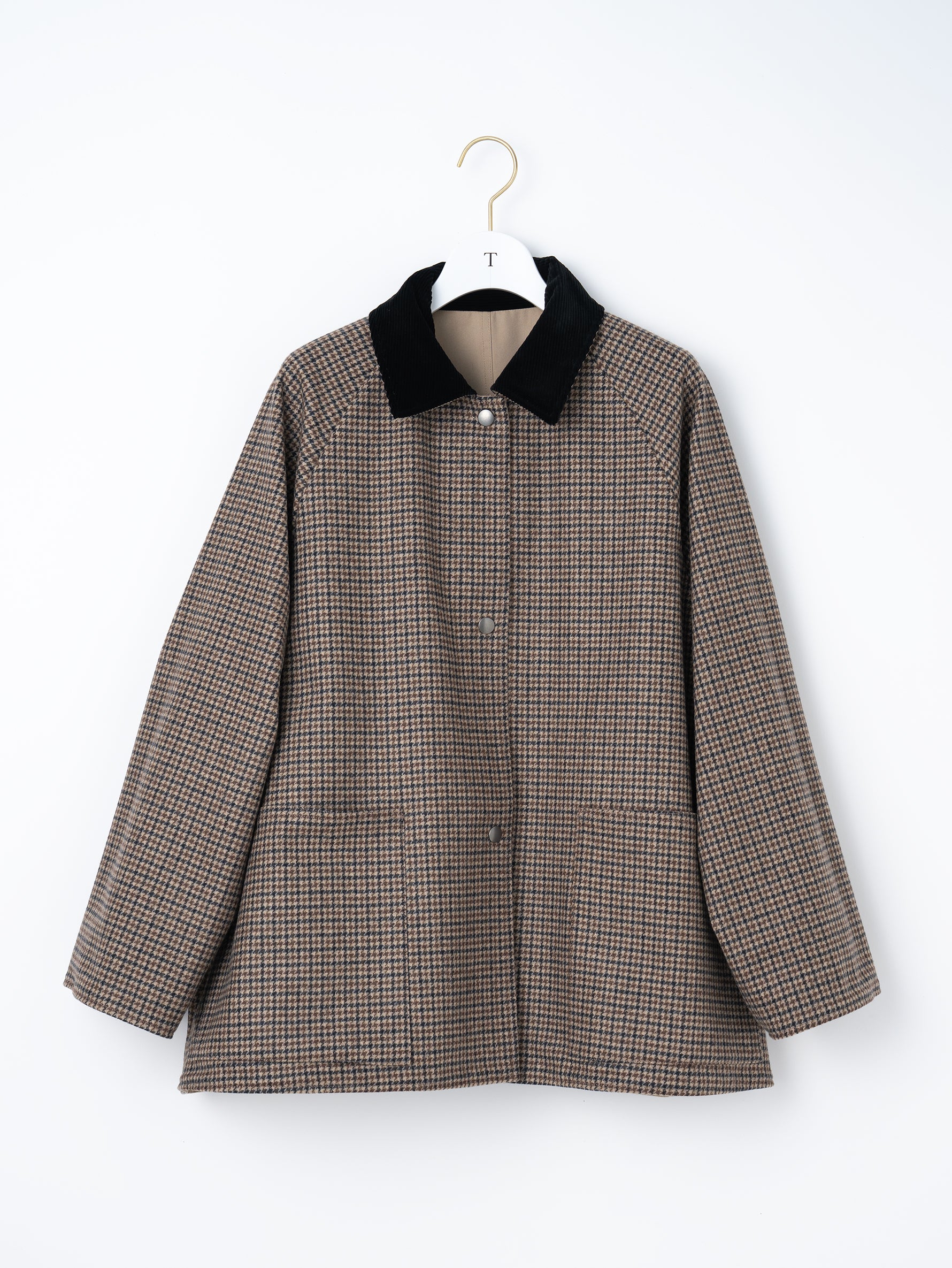 【予約商品】リバーシブルショートコート TBFA-031