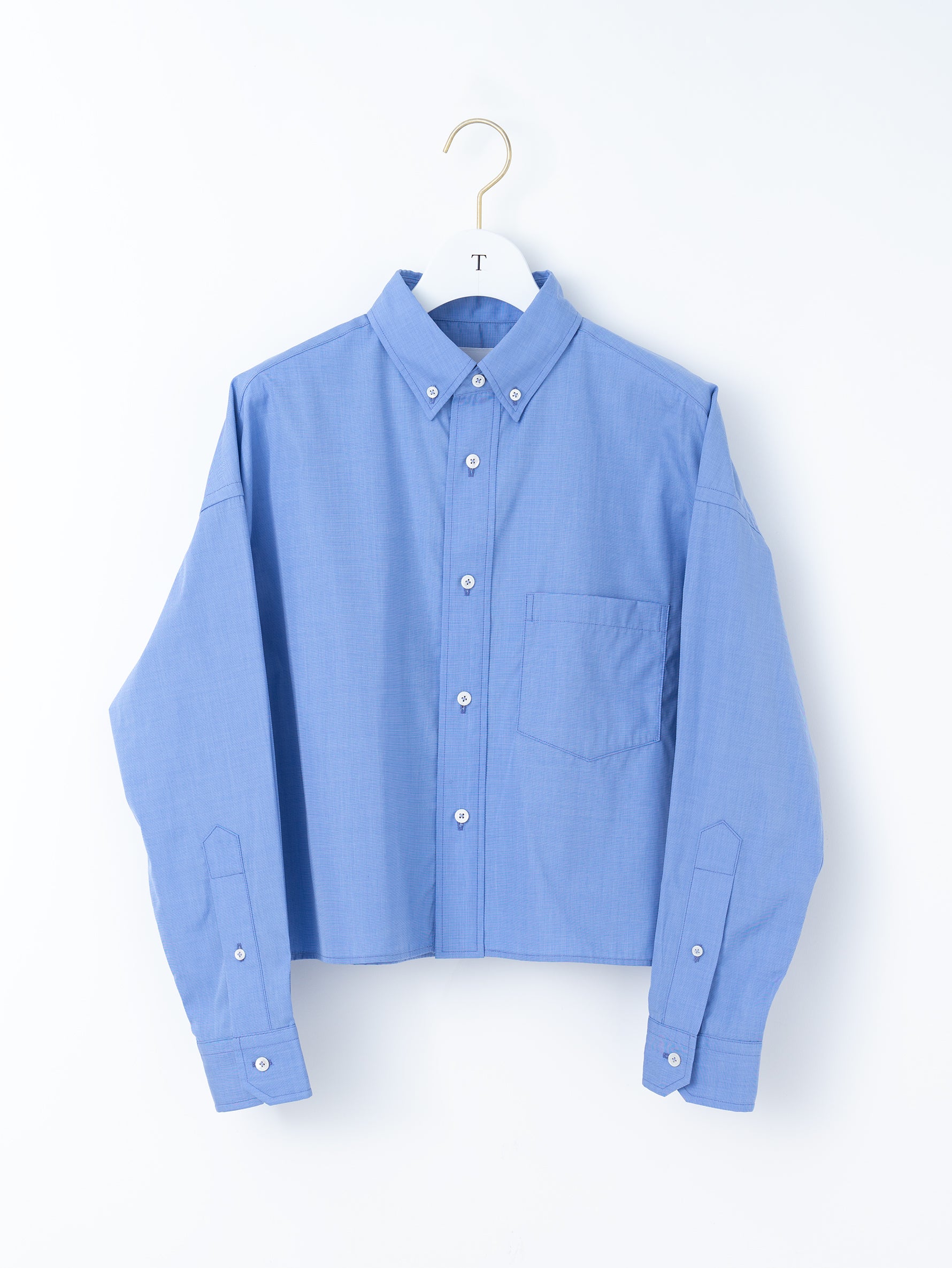 GOODENOUGH ボタンダウンシャツ ライトブルー 予約商品】ボタンダウンシャツ TBFA-103