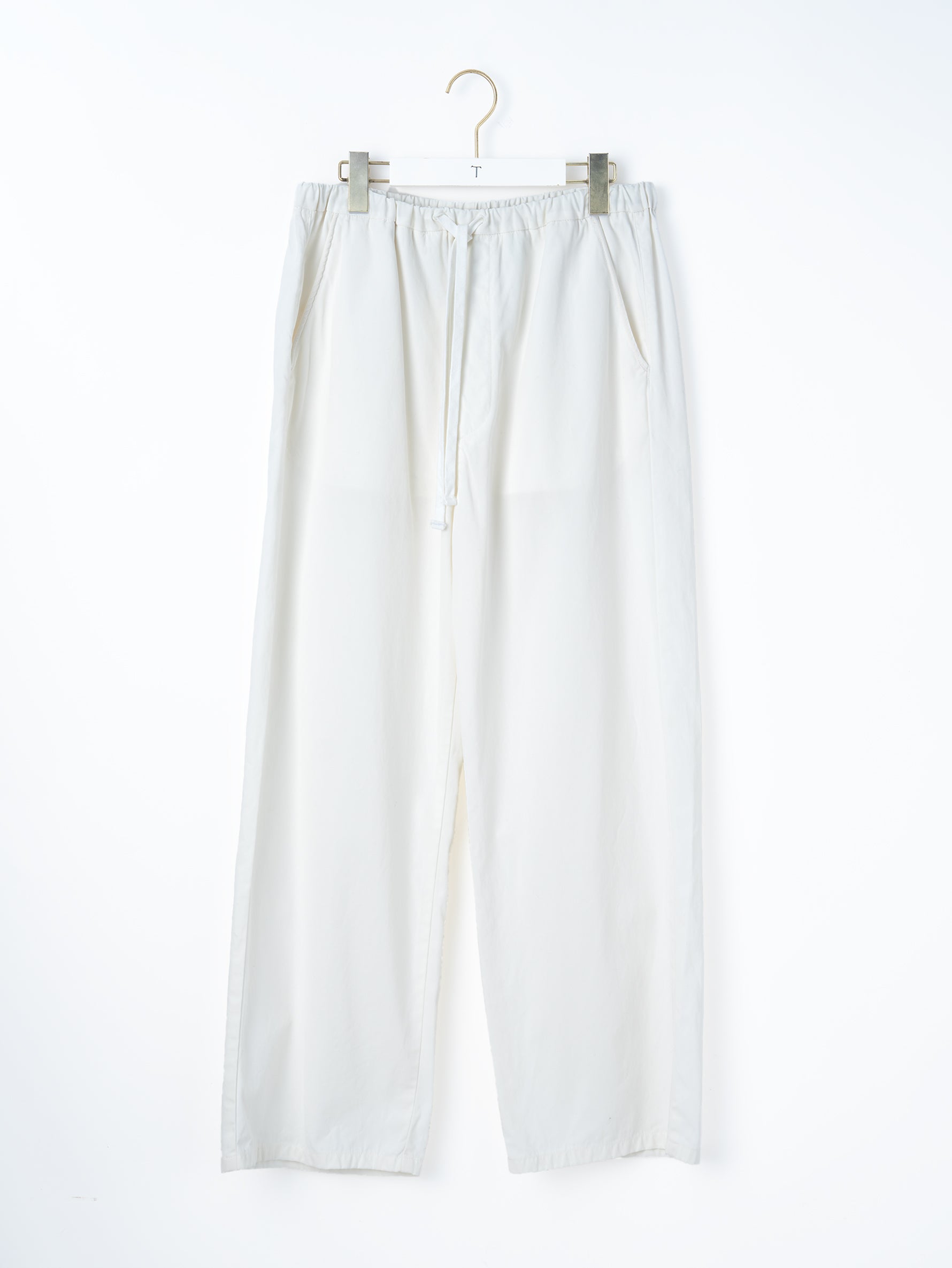 【予約商品】コットンギャバワイドパンツ TBFA-141