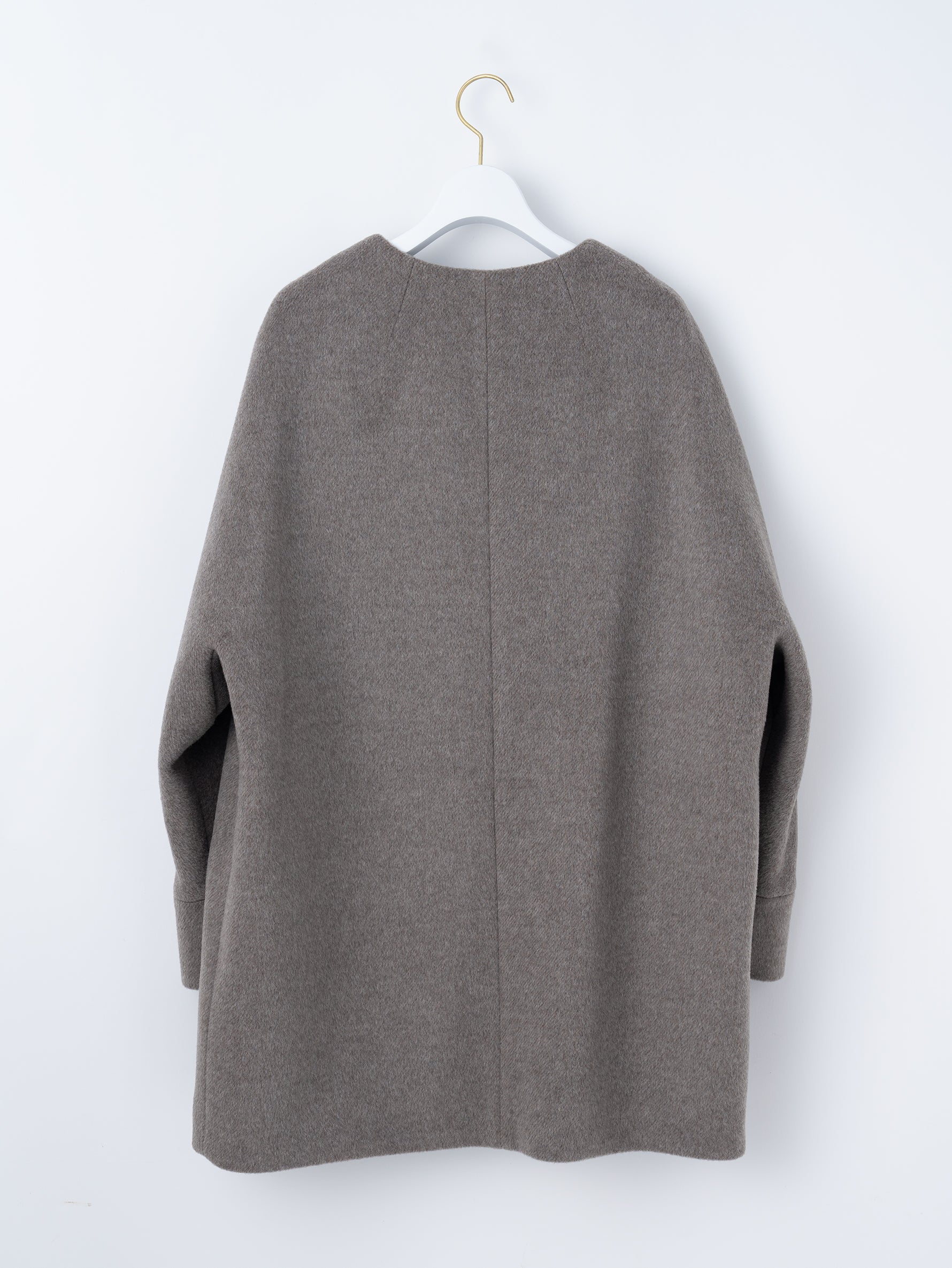 【予約商品】ノーカラーテントコート TBFA-204