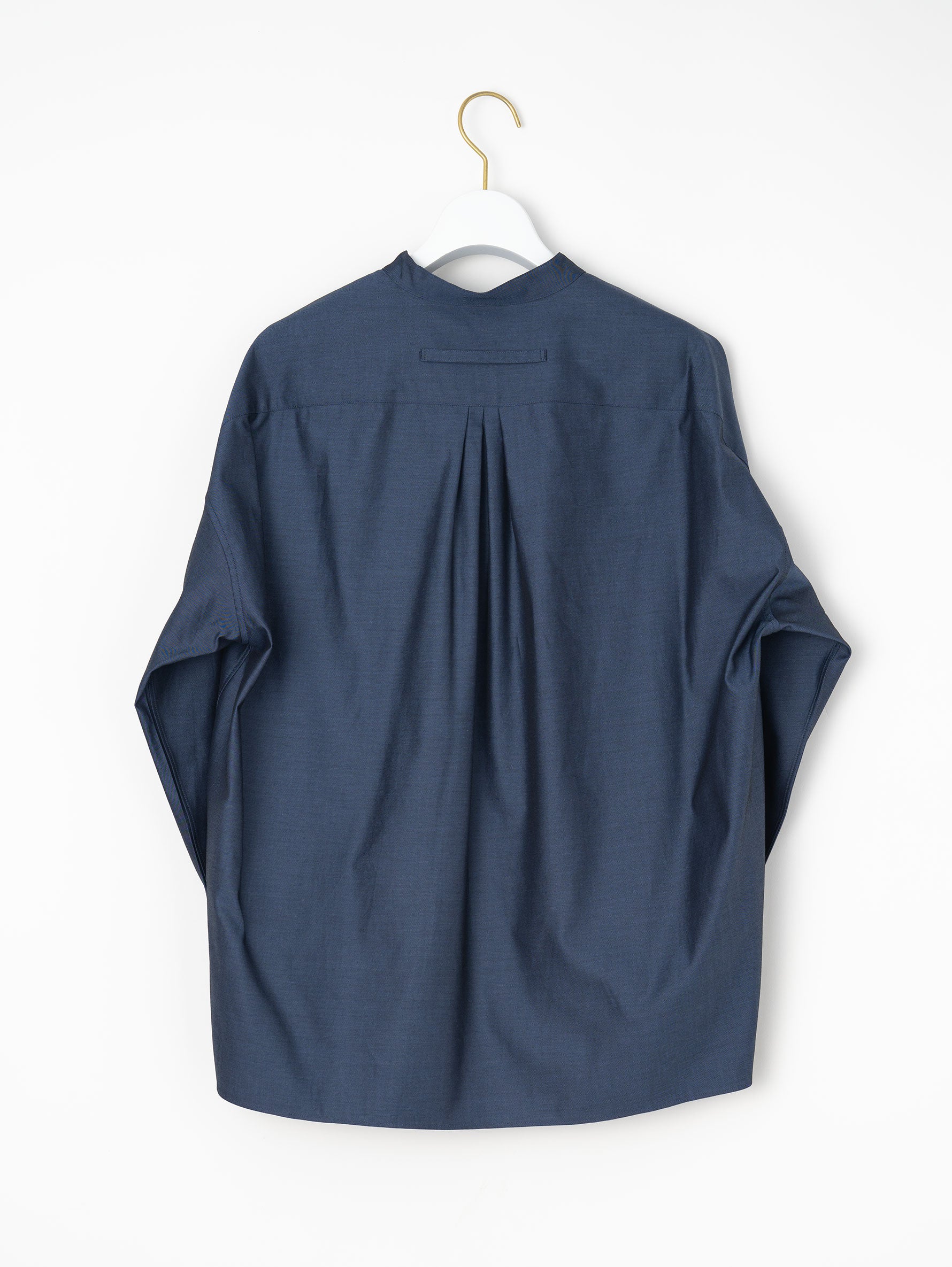 ARTS&SCIENCE レディースコットンピンタックシャツ ダークネイビー 1 ARTS&SCIENCE レディースコットンピンタックシャツ ダークネイビー 1