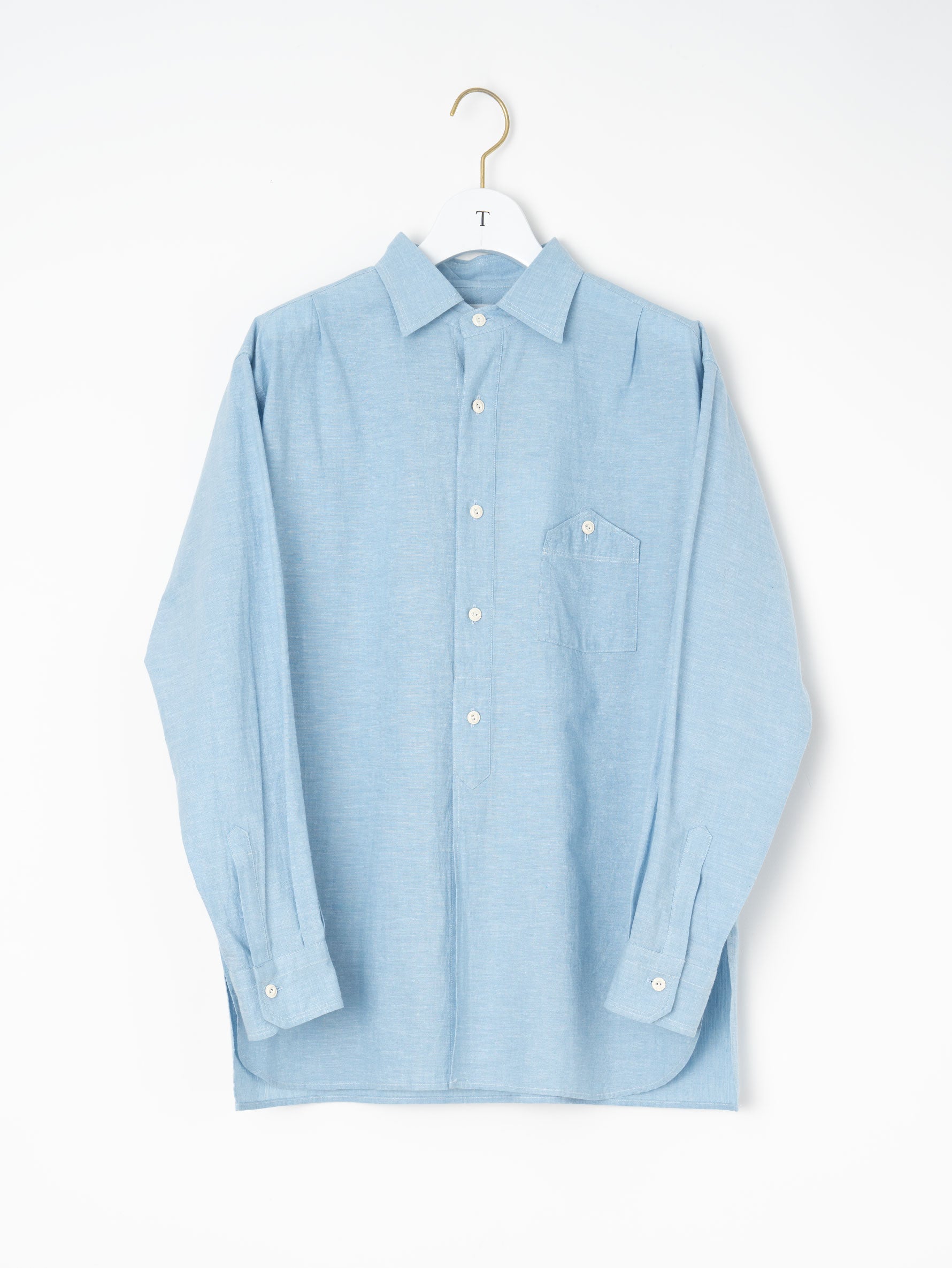 予約商品】ニアデニムシャツ TBFS-021