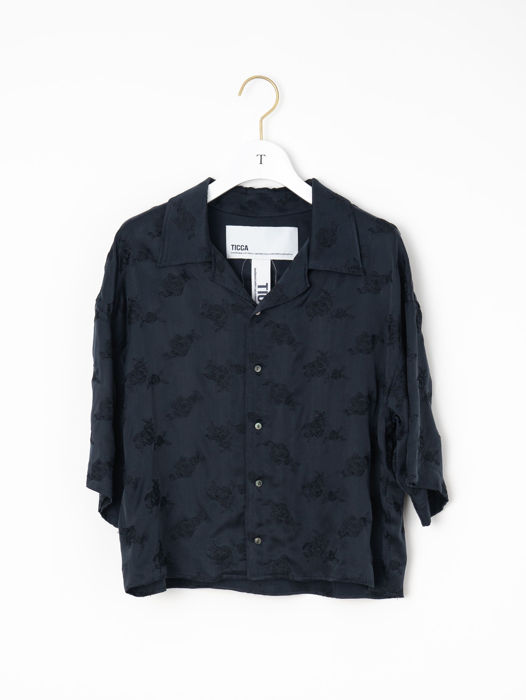 キュプラローズエンブロイダリーシャツ TBFS-102