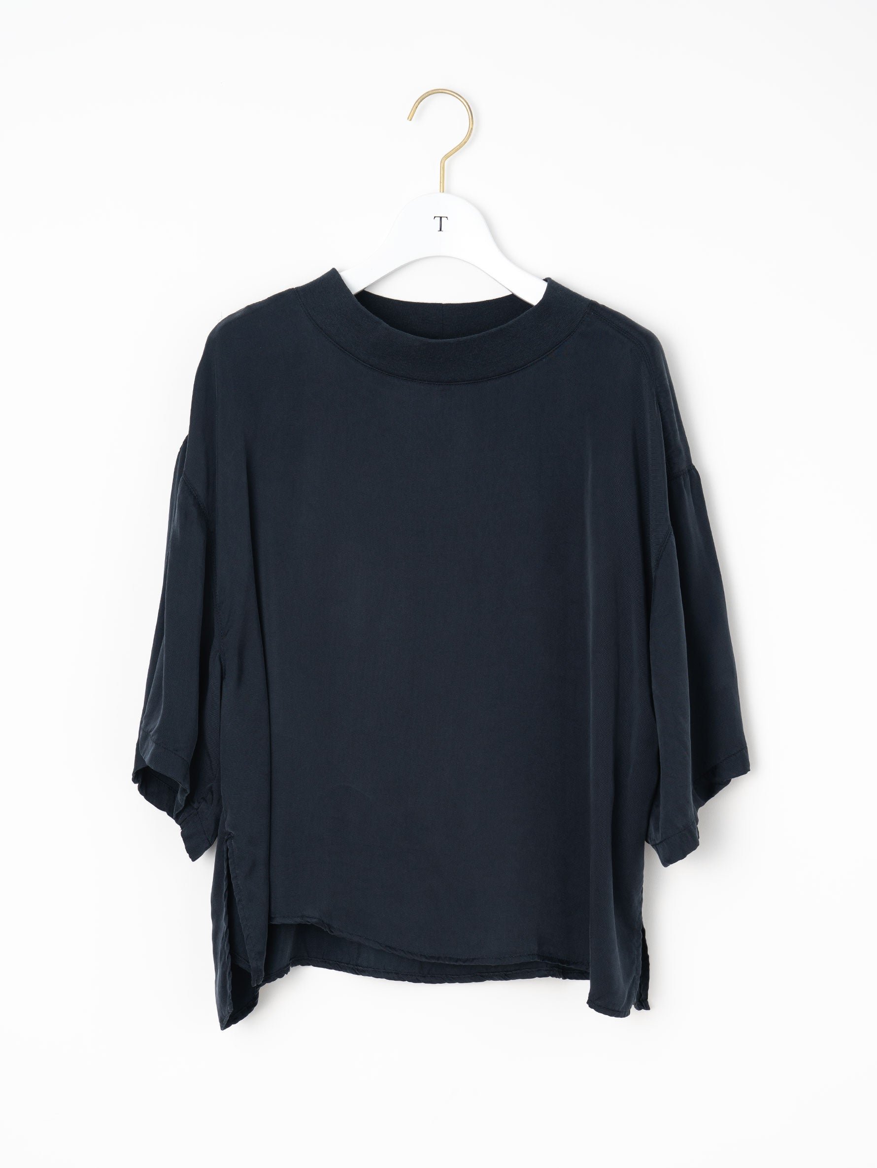 キュプラフィブリルTシャツブラウス TBFS-104