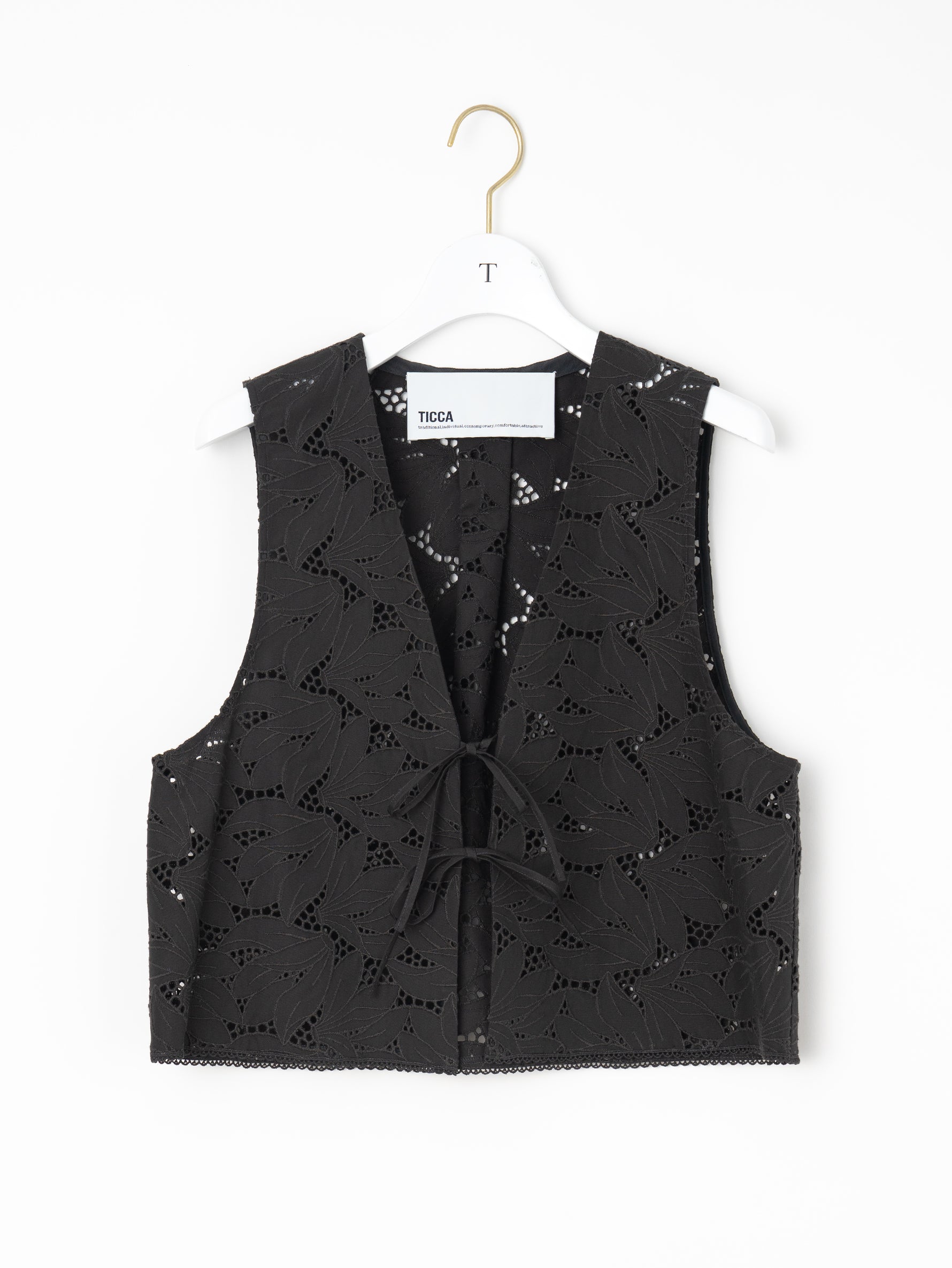 フラワーレースベスト TBFS-132