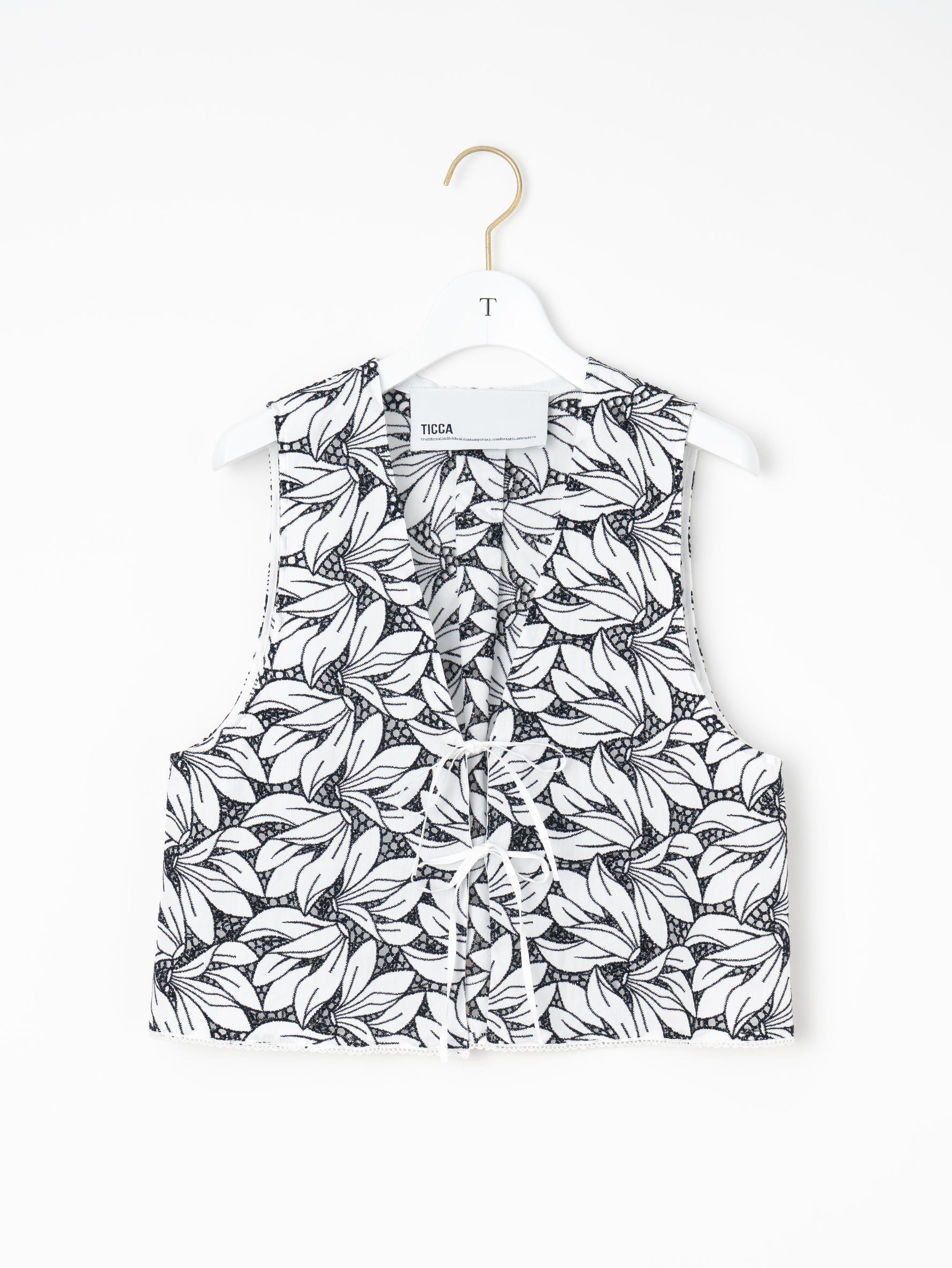 フラワーレースベスト TBFS-132