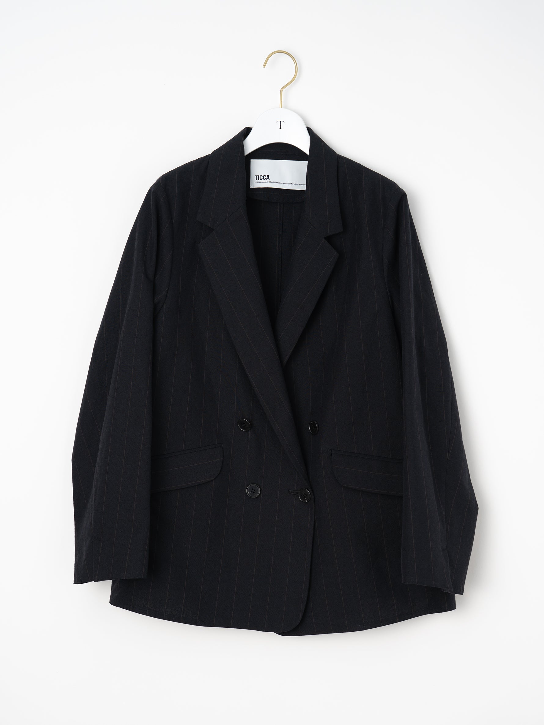 【予約商品】コットンシルクラミーダブルジャケット TBFS-142