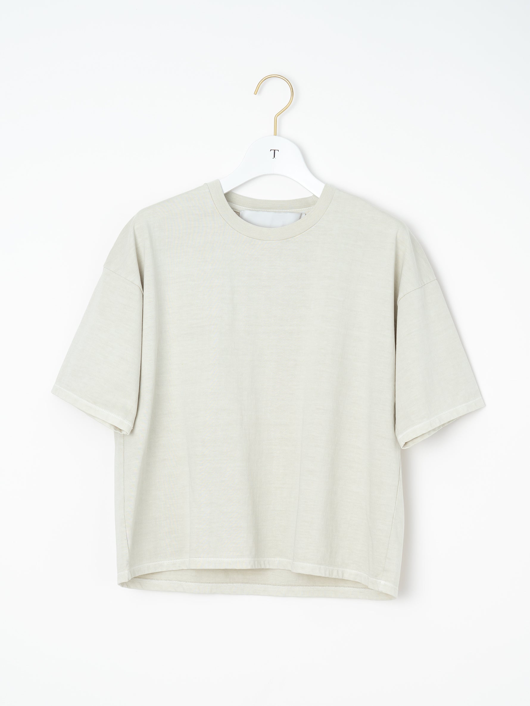 予約商品】エンブロイダリースクエアTシャツ TBFS-191