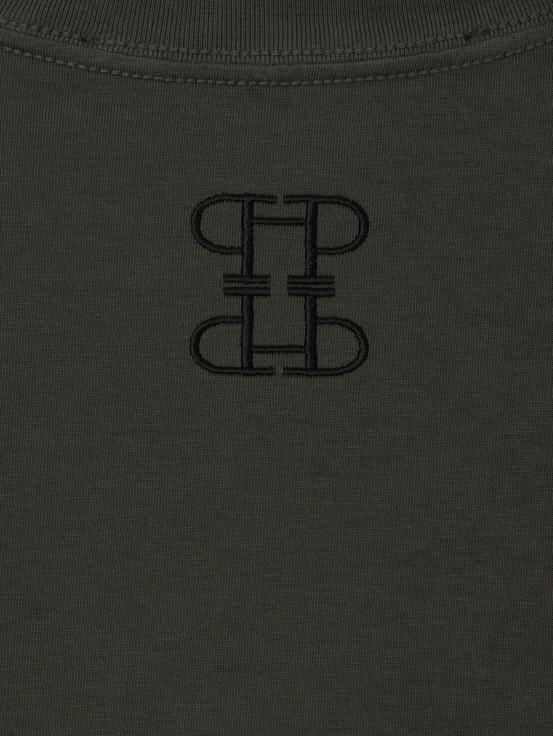 エンブロイダリースクエアTシャツ TBFA-241