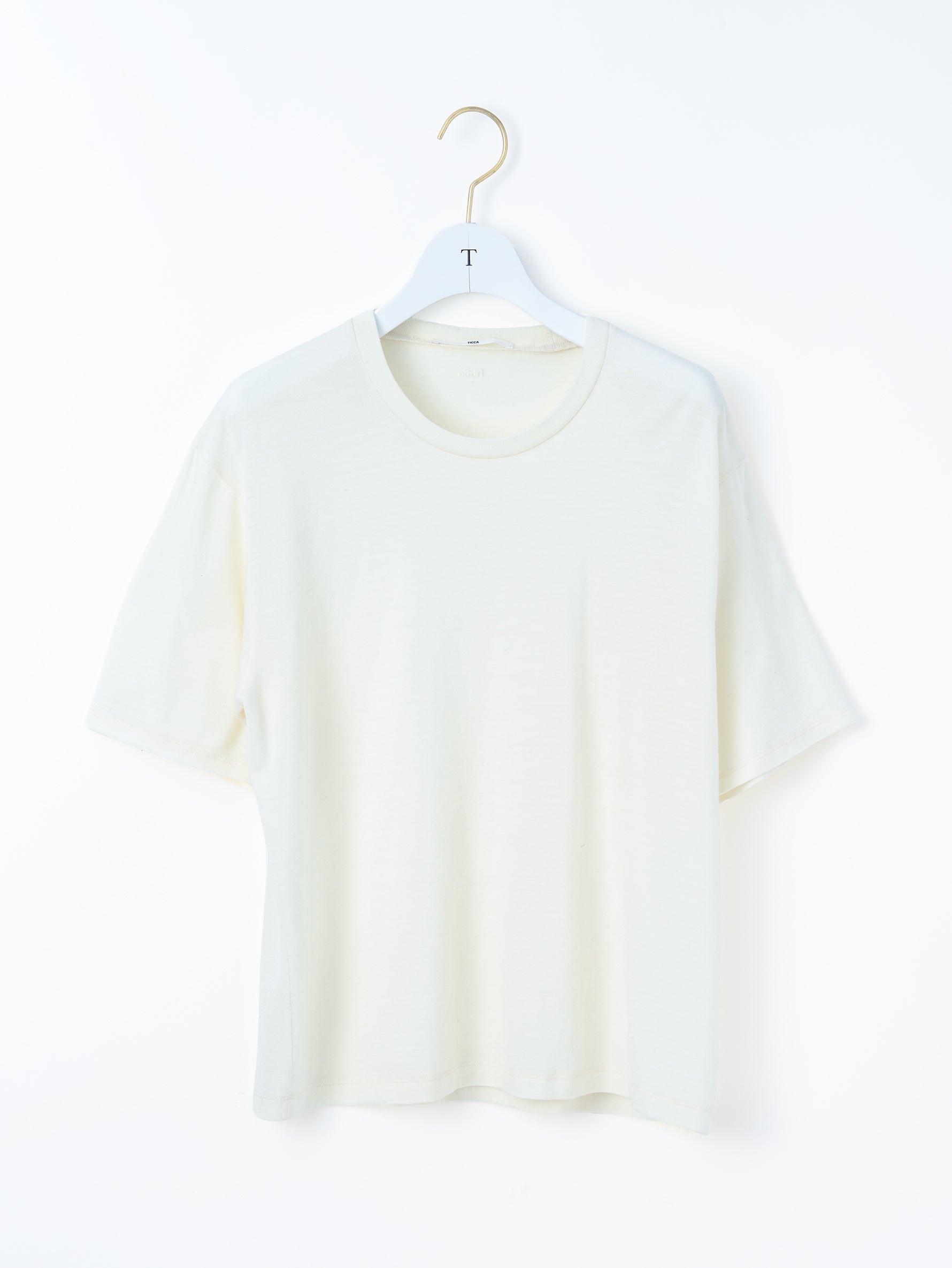 ウォッシャブルウールTシャツ TBFA-251