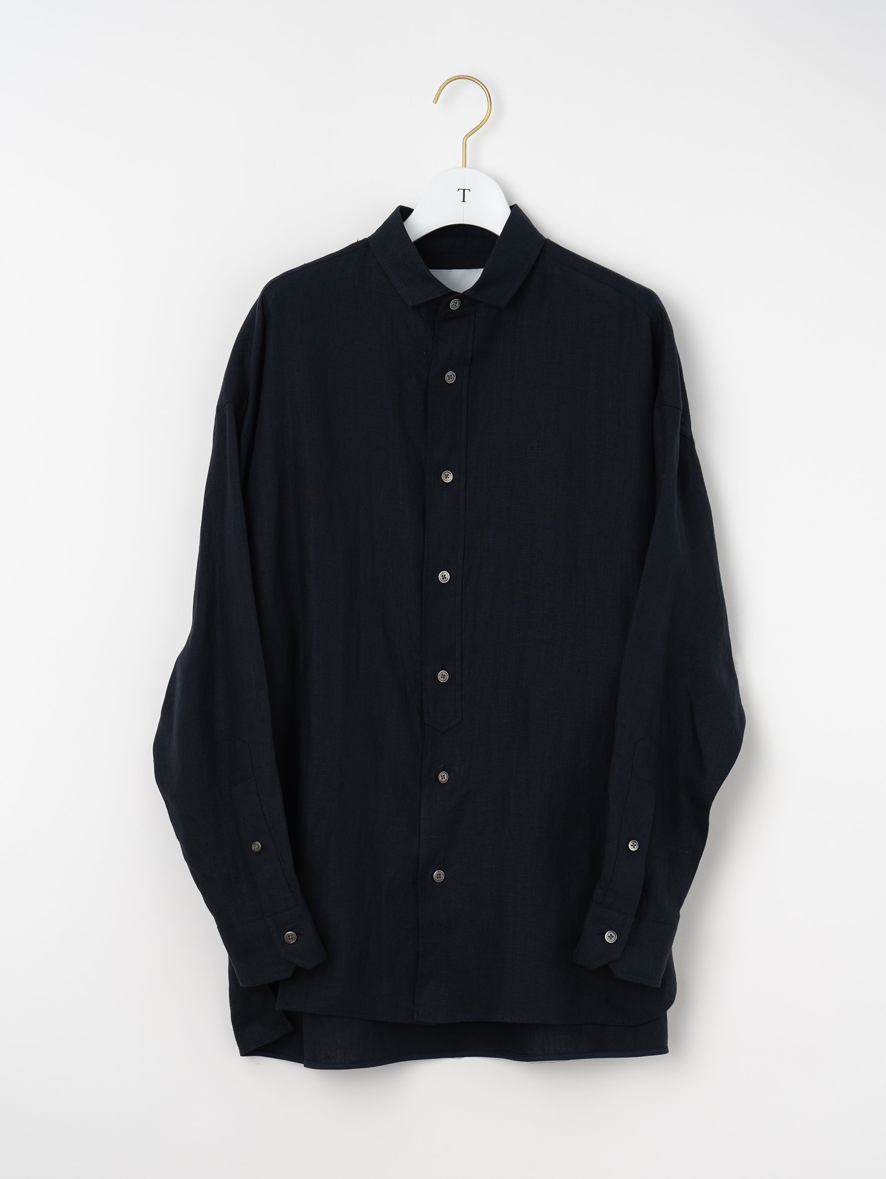 【予約商品】リネンスクエアビッグシャツuni TBFS-402