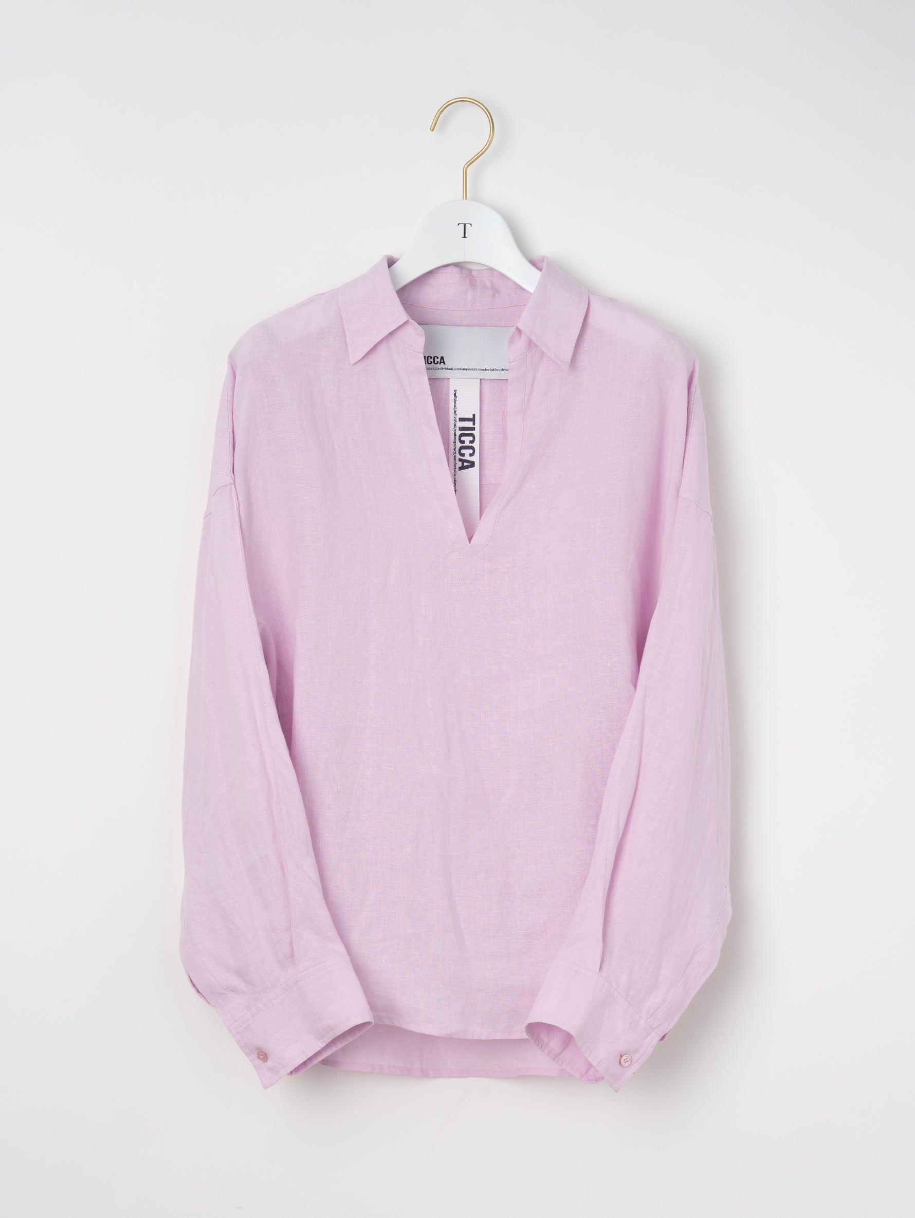 【予約商品】リネンスキッパーシャツ TBFS-408