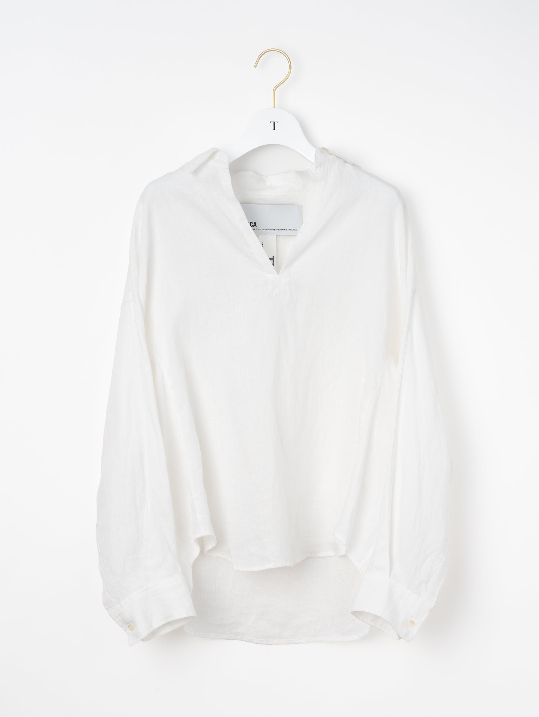 nofl  リネンのスキッパーシャツ nofl リネンのスキッパーシャツの通販 by ちひろ's shop｜ラクマ